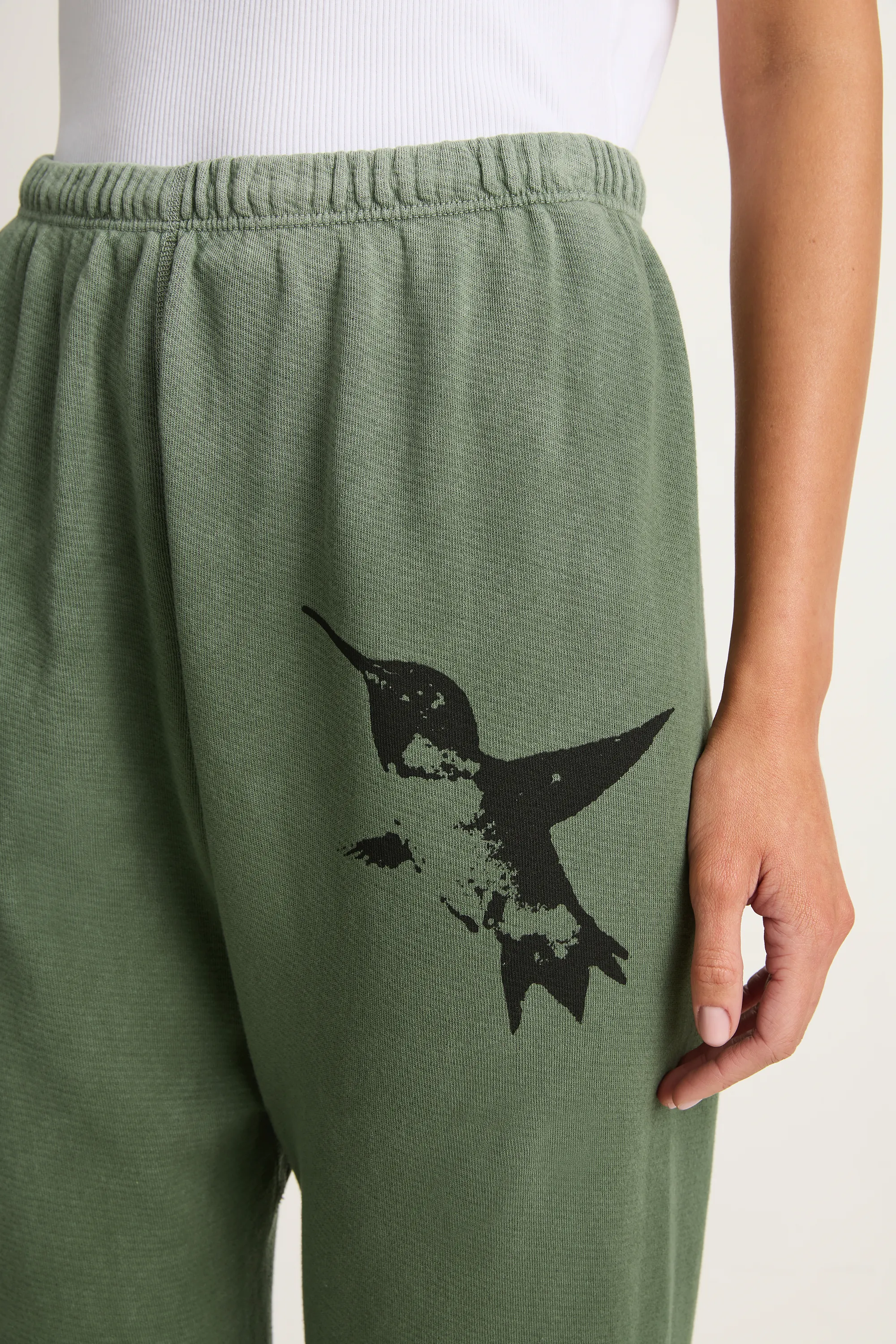 FREECITY Sparrow Circa 2005 Supervintage Yumm OG Sweatpant - greendirt powder sold by Soleil Blue product image thumbnail 4