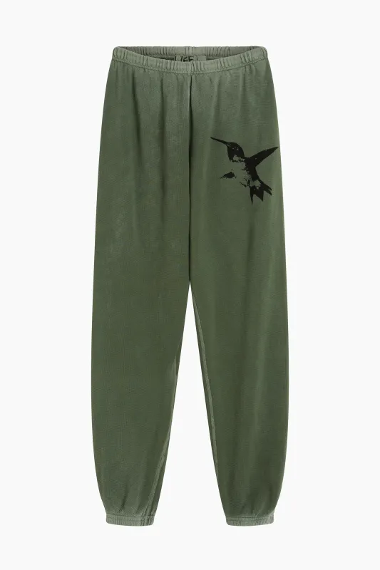 FREECITY Sparrow Circa 2005 Supervintage Yumm OG Sweatpant - greendirt powder - FINAL SALE made by freecity