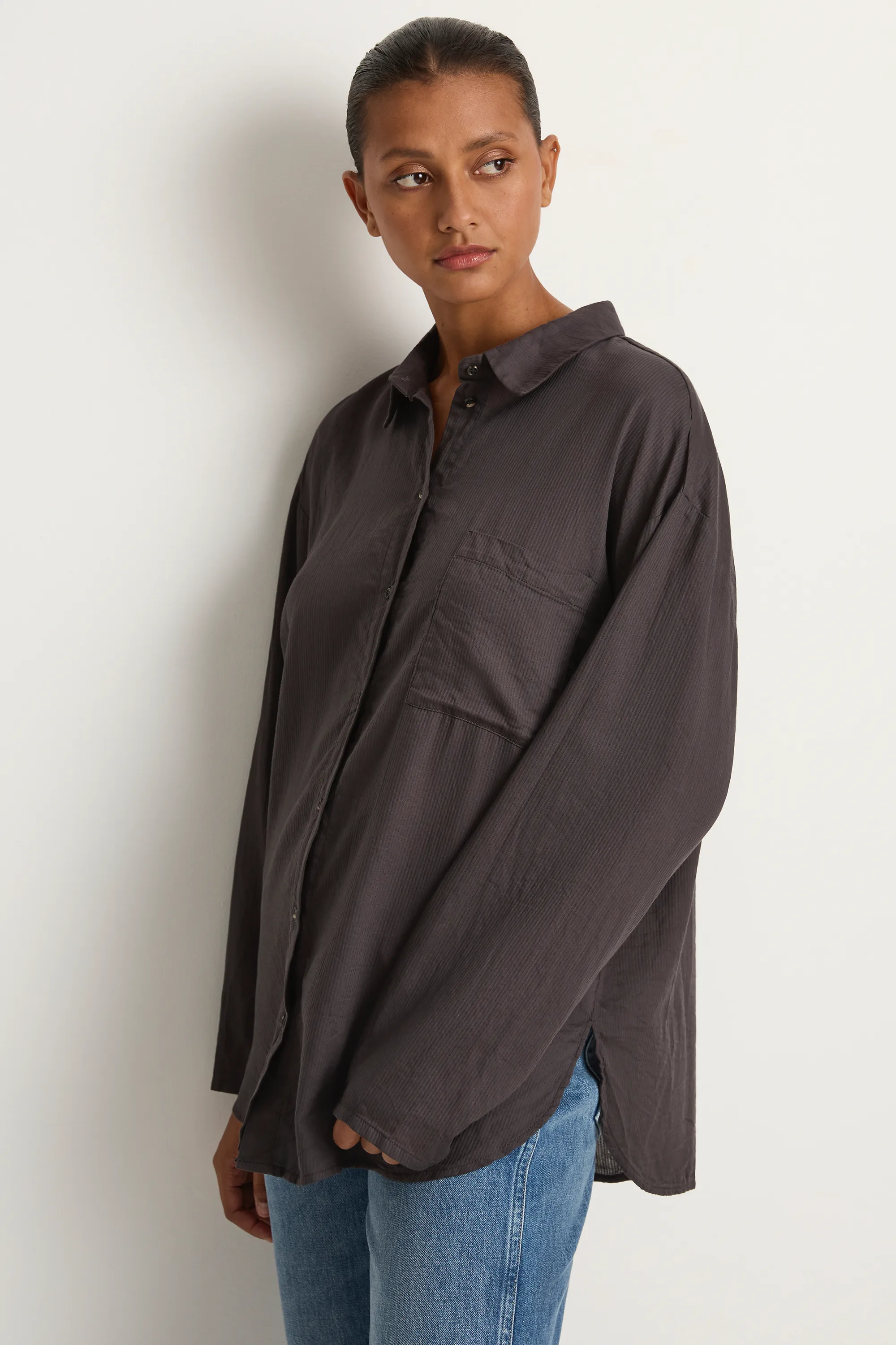 Elsa Esturgie Niveau Shirt - Carbon - FINAL SALE sold by Soleil Blue
