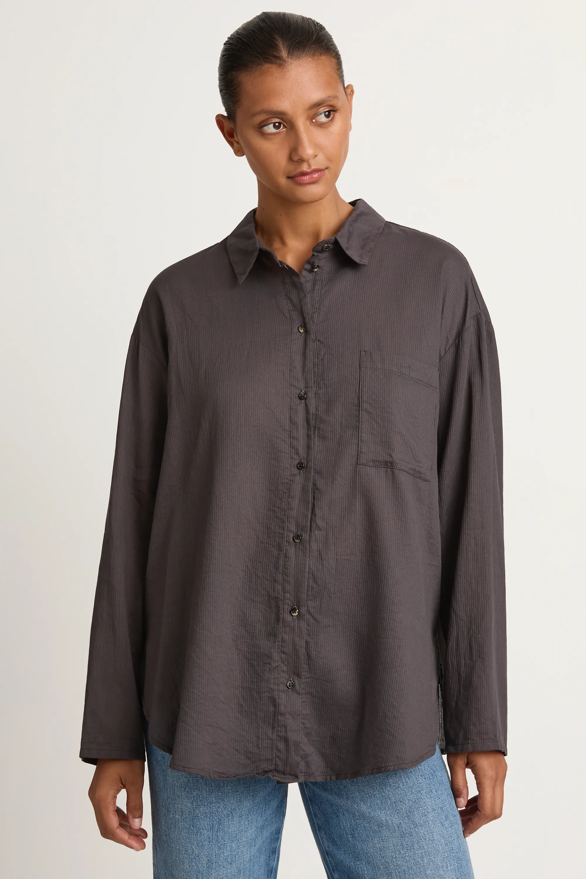 Elsa Esturgie Niveau Shirt - Carbon - FINAL SALE sold by Soleil Blue product image thumbnail 2