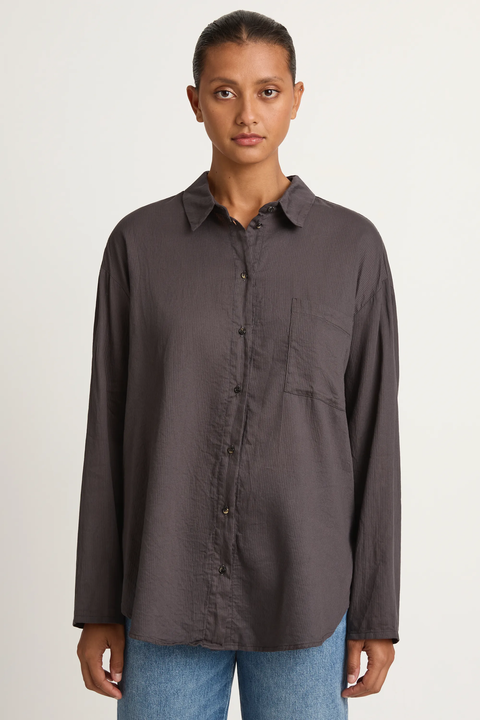 Elsa Esturgie Niveau Shirt - Carbon - FINAL SALE sold by Soleil Blue product image thumbnail 5