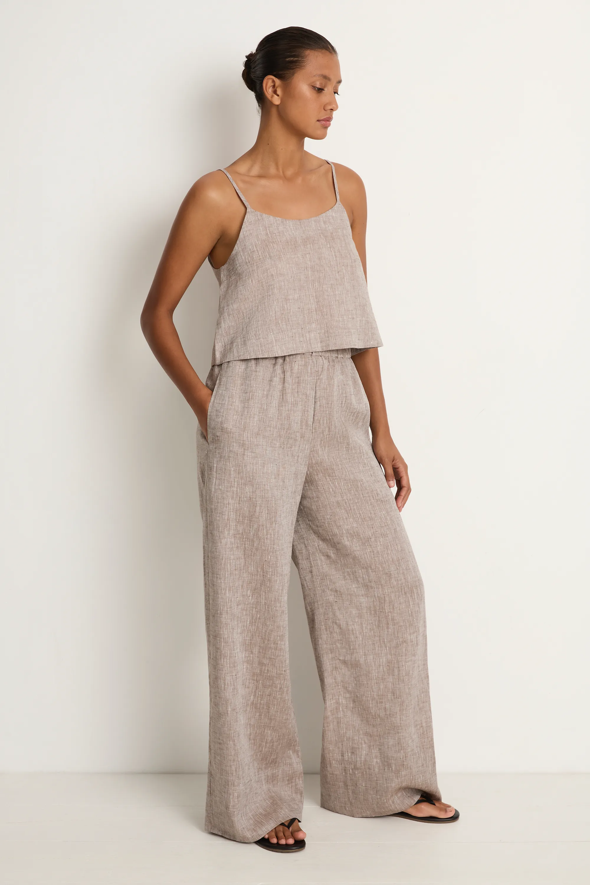 BONDI BORN Leiden Universal Pant - Sepia - FINAL SALE sold by Soleil Blue product image thumbnail 2