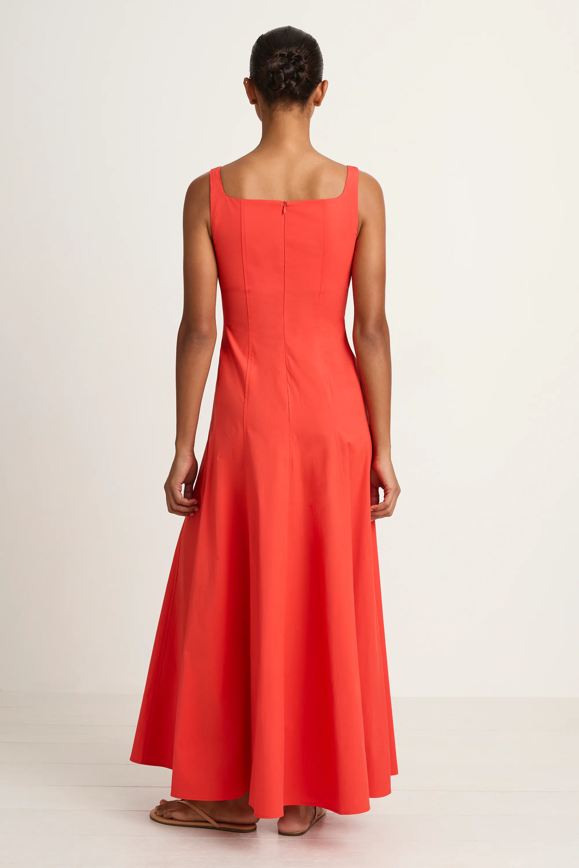 BONDI BORN Avila Panelled Maxi Dress - Scarlet sold by Soleil Blue product image thumbnail 2