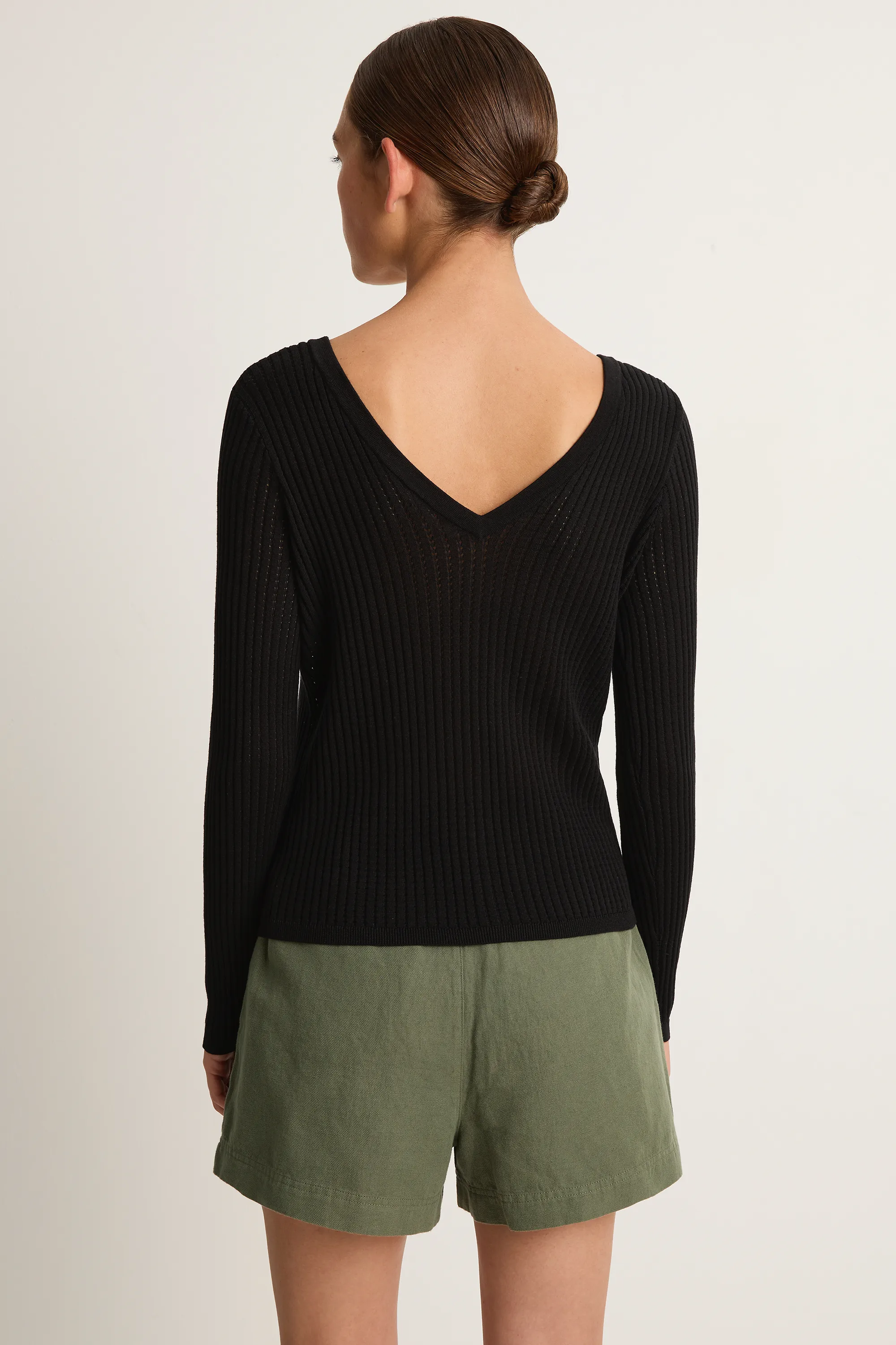 Demylee Frida Cotton Cardigan - Black - FINAL SALE sold by Soleil Blue product image thumbnail 3