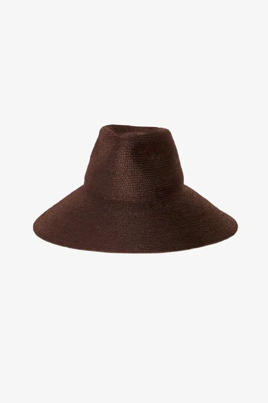 Janessa Leoné Colette Hat - Chocolate made by Janessa Leone