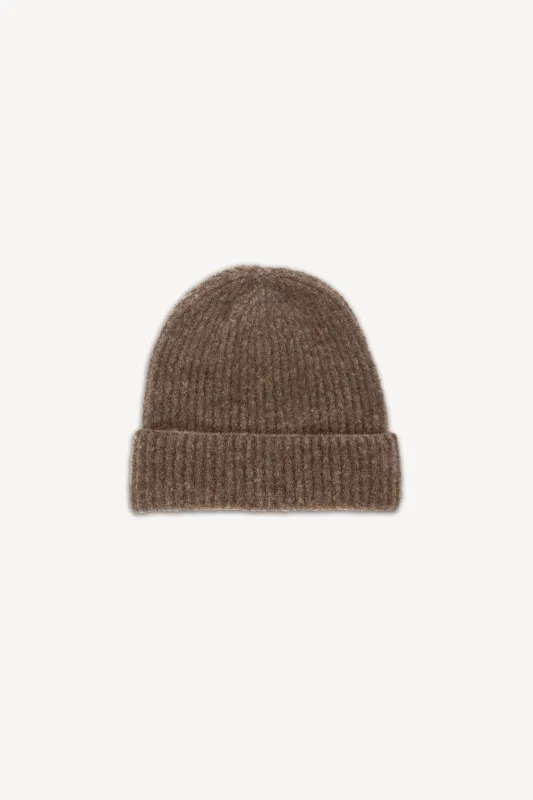 Janessa Leoné Piper Beanie - Heather Brown made by Janessa Leone