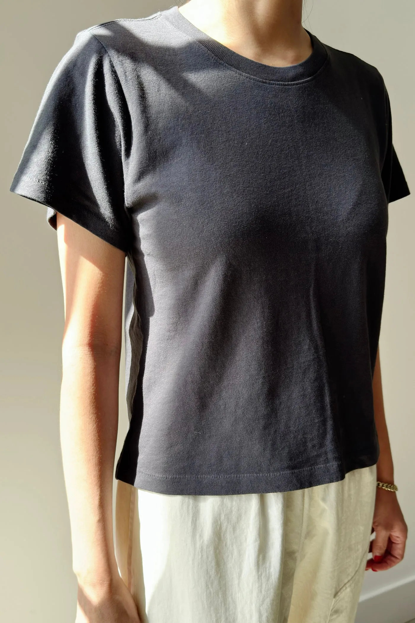 Le Bon Shoppe Airy Darling Tee - Carbon sold by Soleil Blue product image thumbnail 3