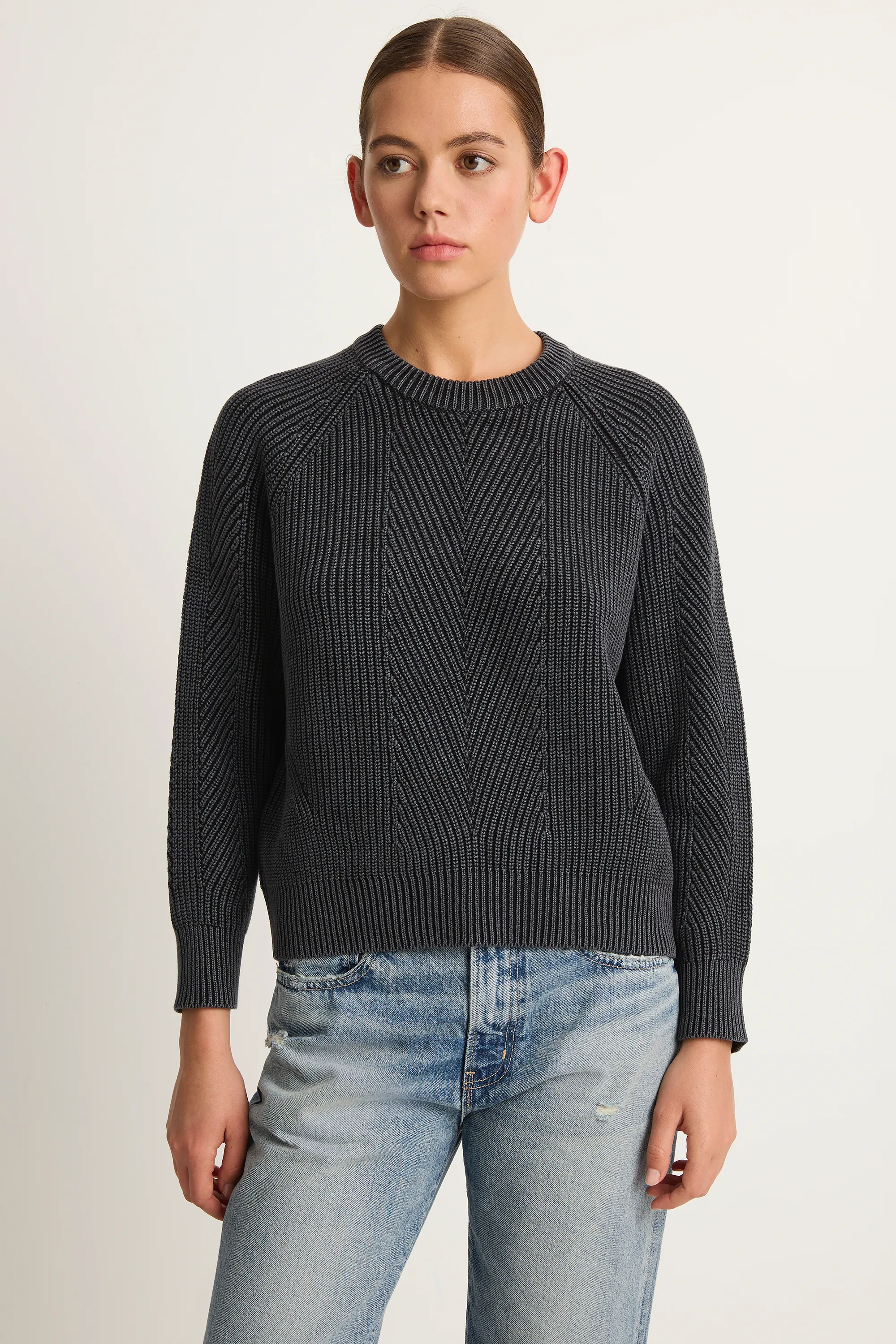 Demylee Chelsea Cotton Sweater - Black sold by Soleil Blue product image thumbnail 3