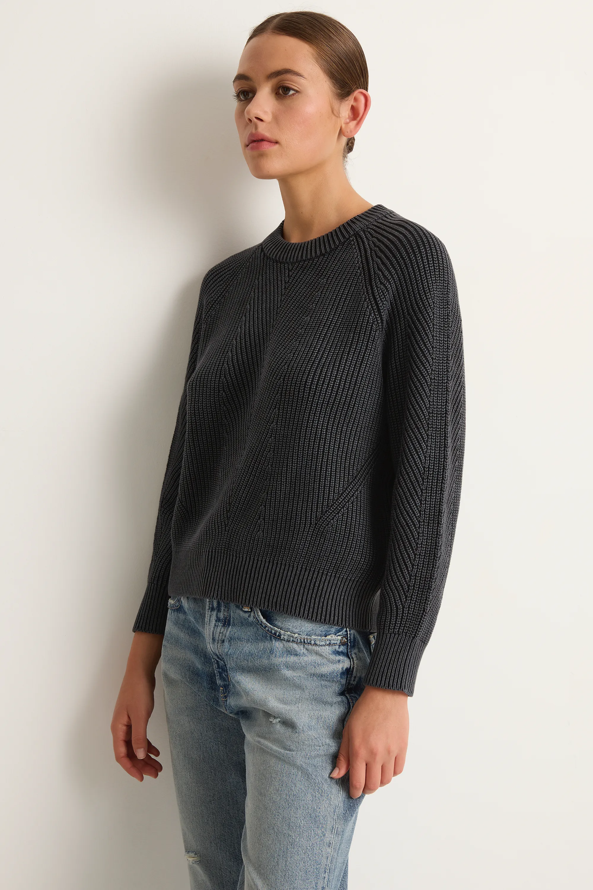 Demylee Chelsea Cotton Sweater - Black sold by Soleil Blue product image thumbnail 5