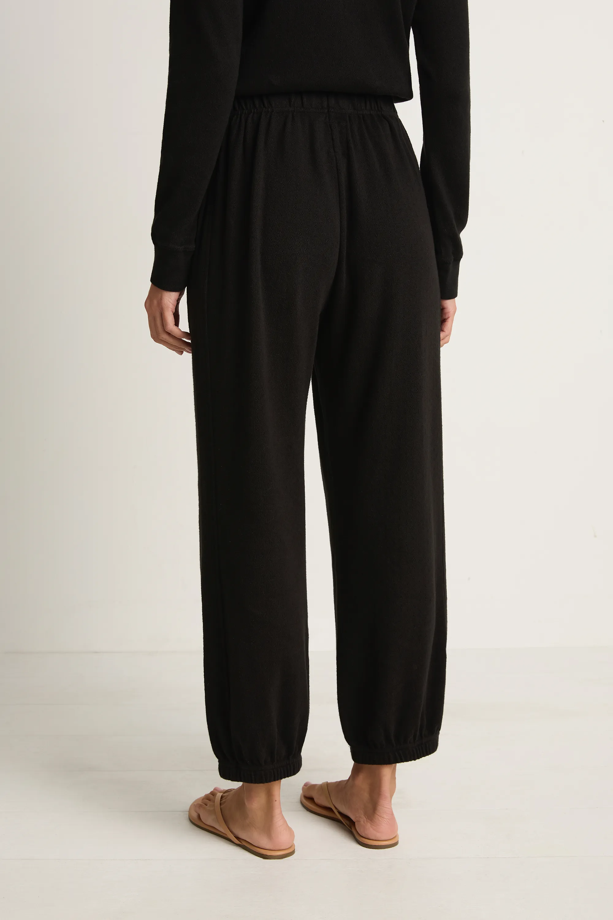 Le Bon Shoppe Pointelle Balloon Pants - Black sold by Soleil Blue product image thumbnail 5