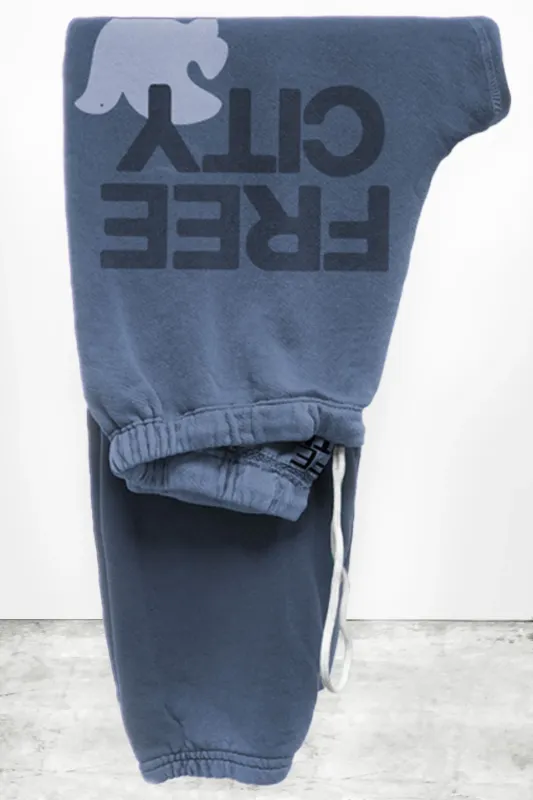 FREECITY Sweatpant - Blue Wash made by freecity