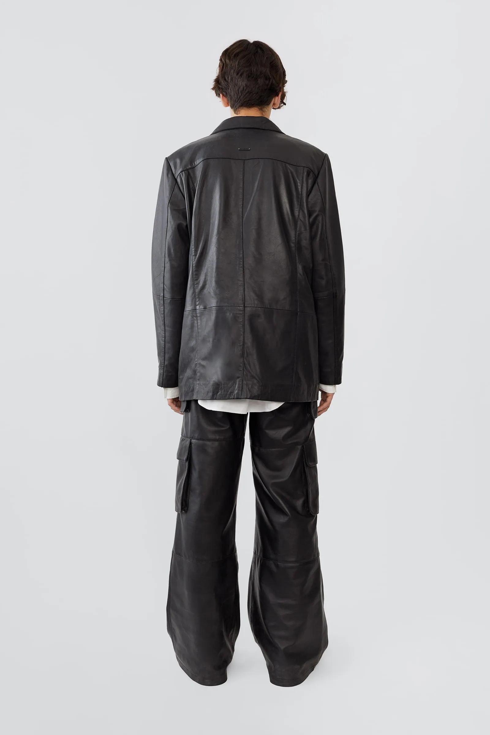 Bradley Leather Blazer sold by Deadwood Studios product image thumbnail 4