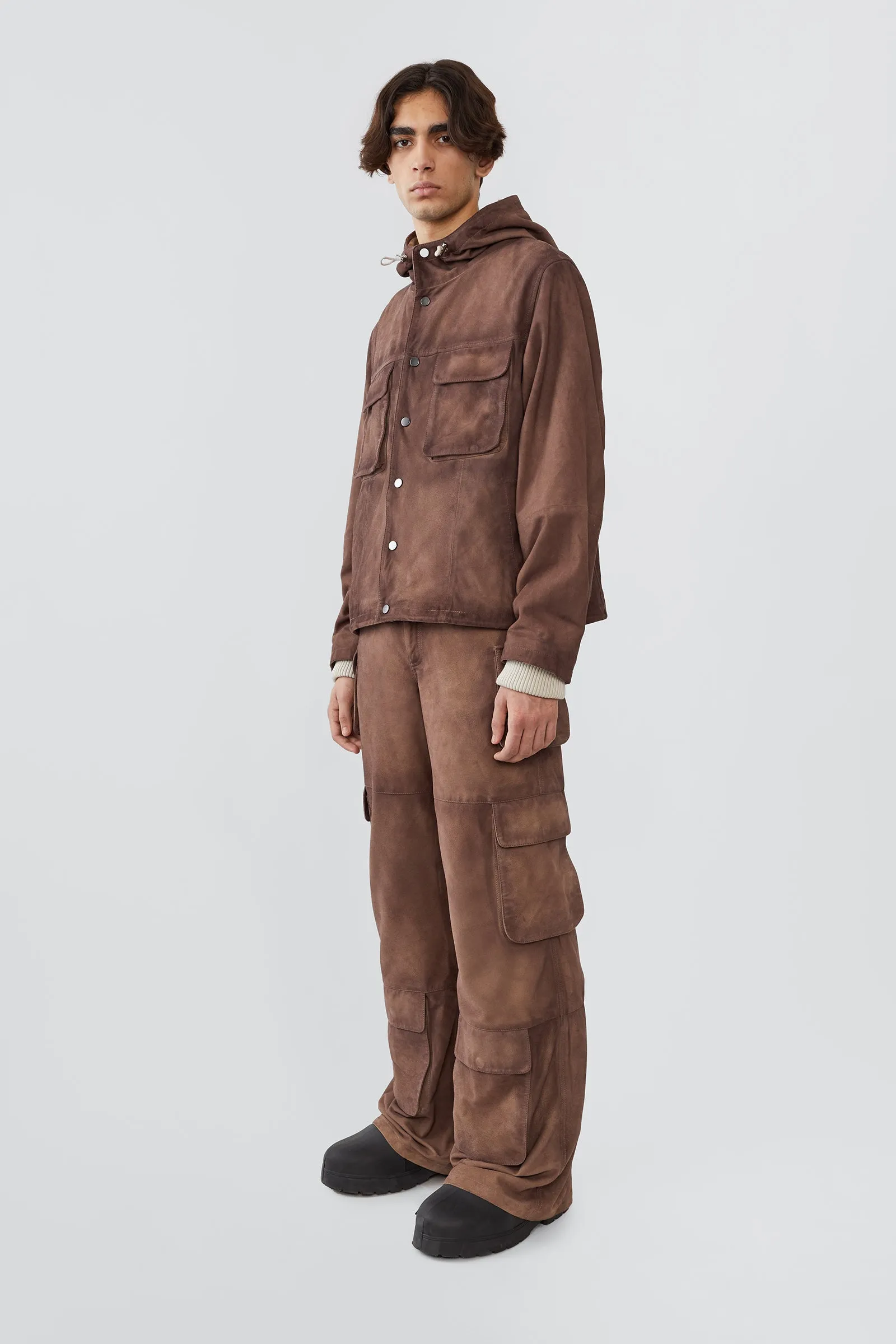 Kodiak Brown Suede Jacket sold by Deadwood Studios product image thumbnail 3