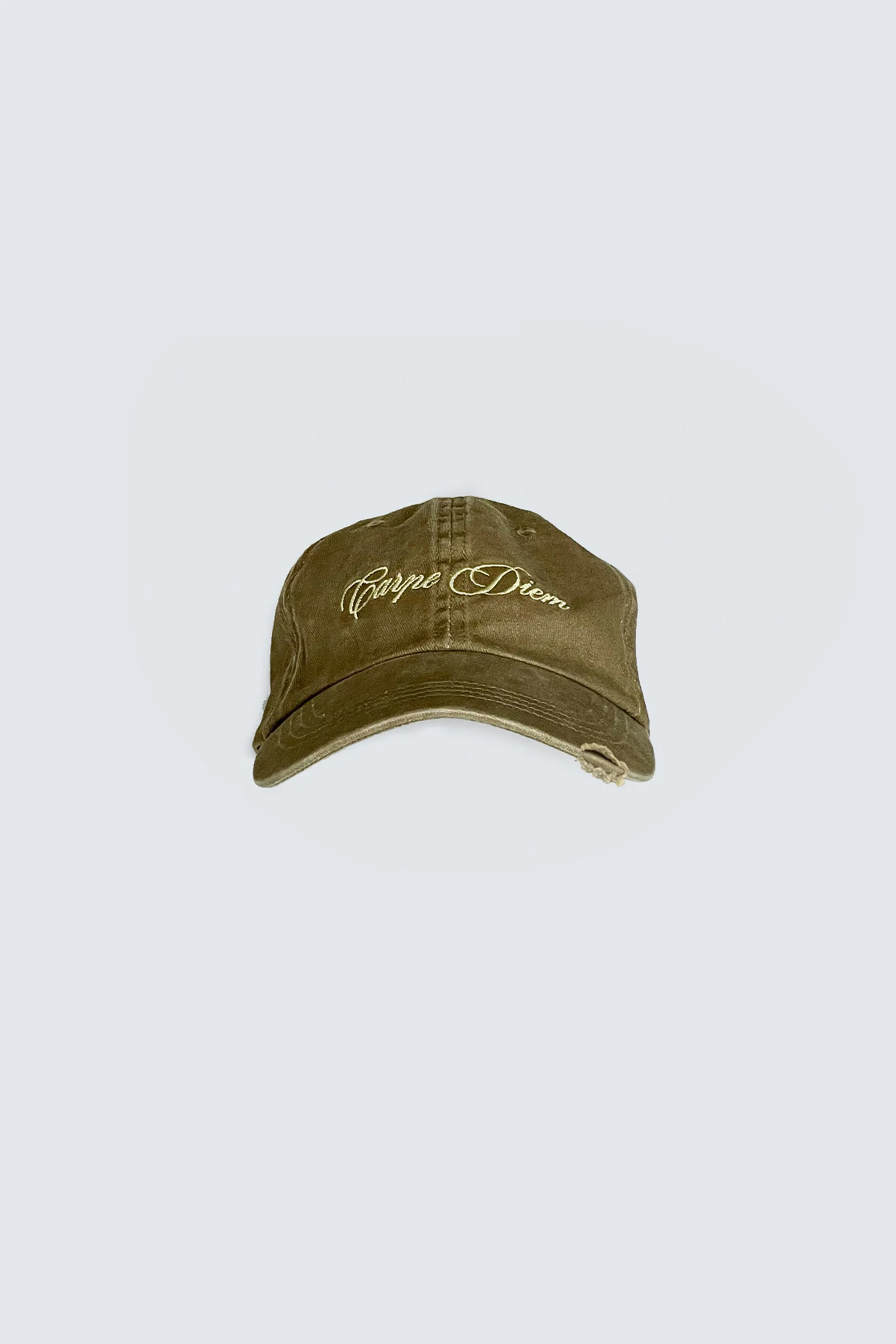 Carpe Diem Green Dad Cap sold by Deadwood Studios