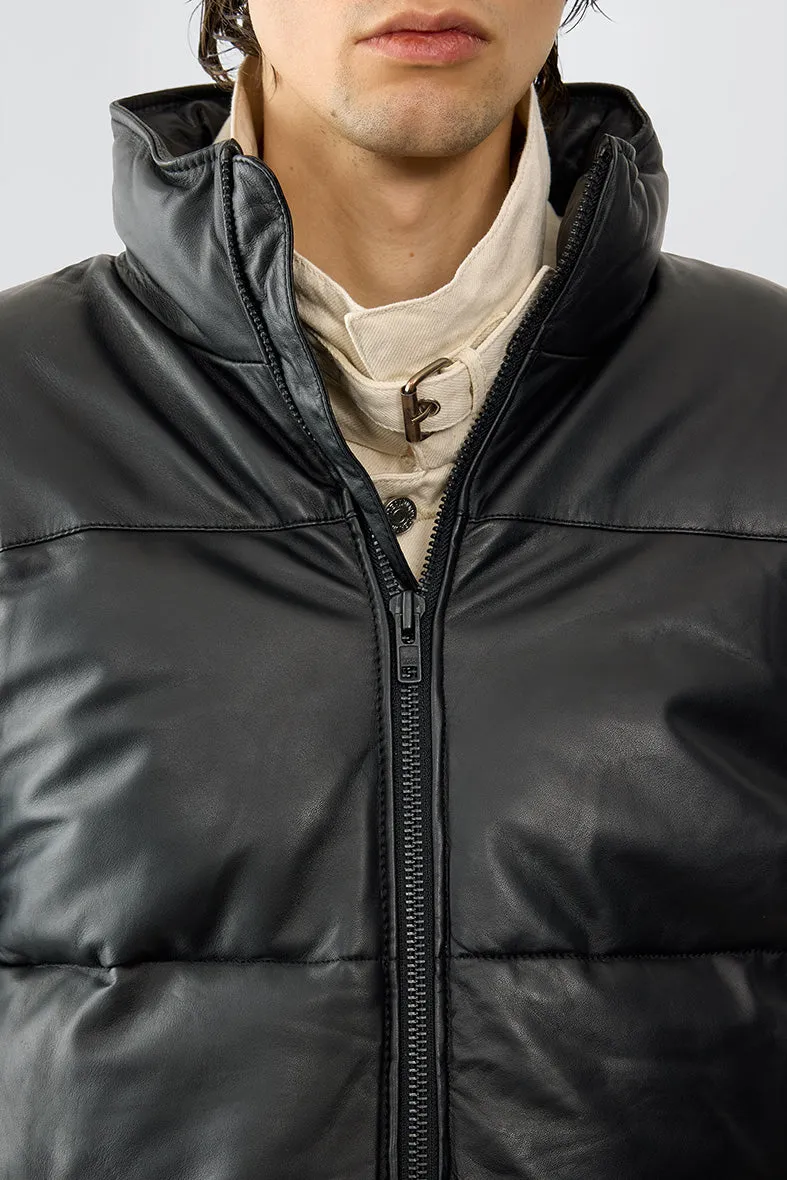 Denver Leather Puffer sold by Deadwood Studios product image thumbnail 2