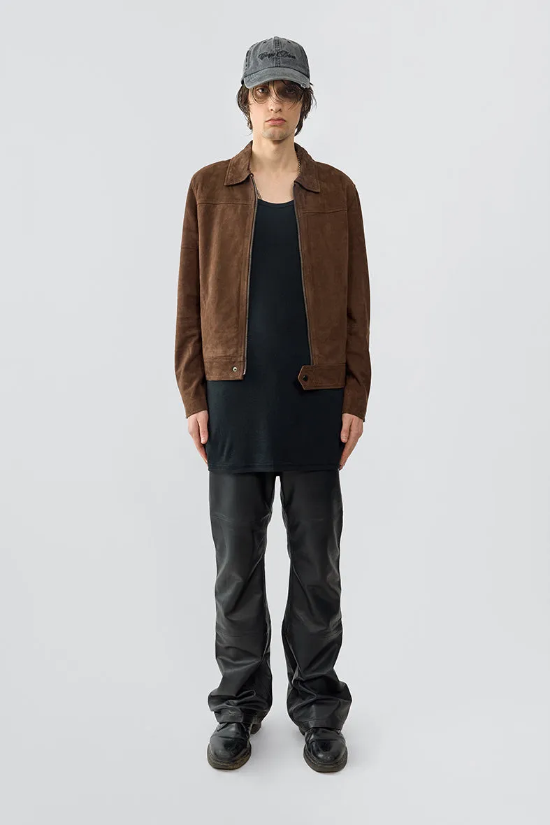 Sharpe Brown Suede Jacket sold by Deadwood Studios