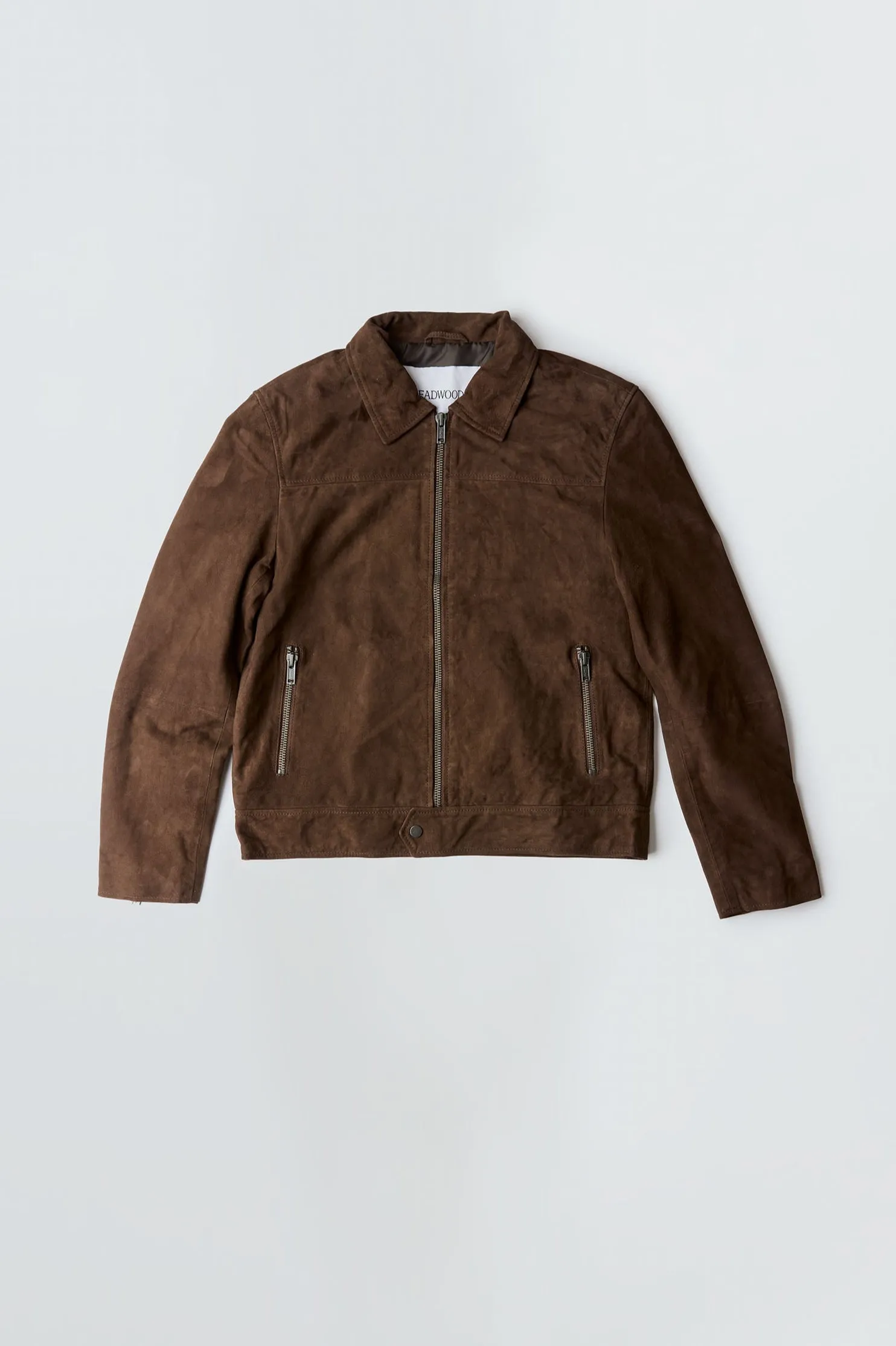Sharpe Brown Suede Jacket sold by Deadwood Studios product image thumbnail 3