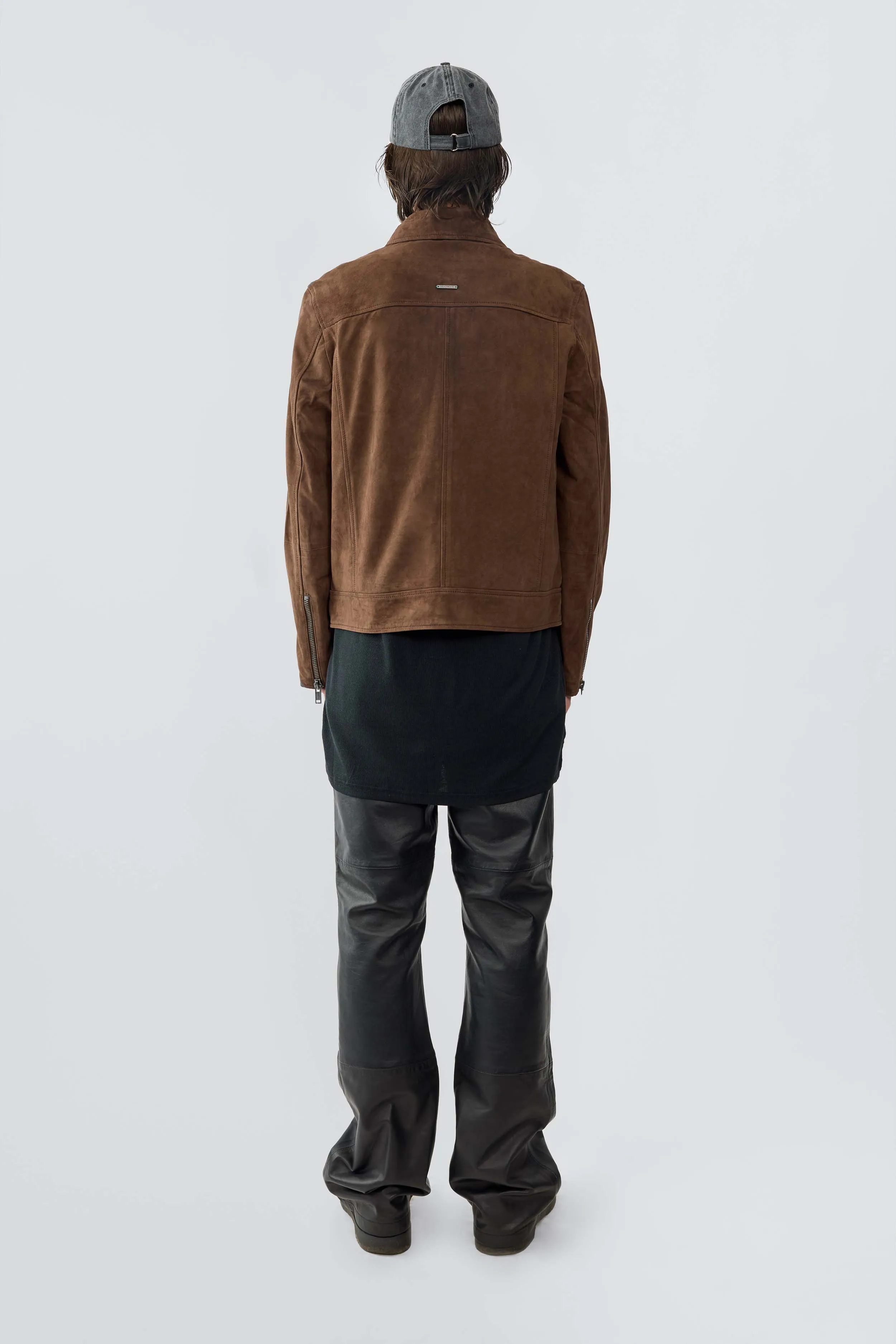 Sharpe Brown Suede Jacket sold by Deadwood Studios product image thumbnail 5