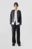 Bruno Black Leather Jacket sold by Deadwood Studios