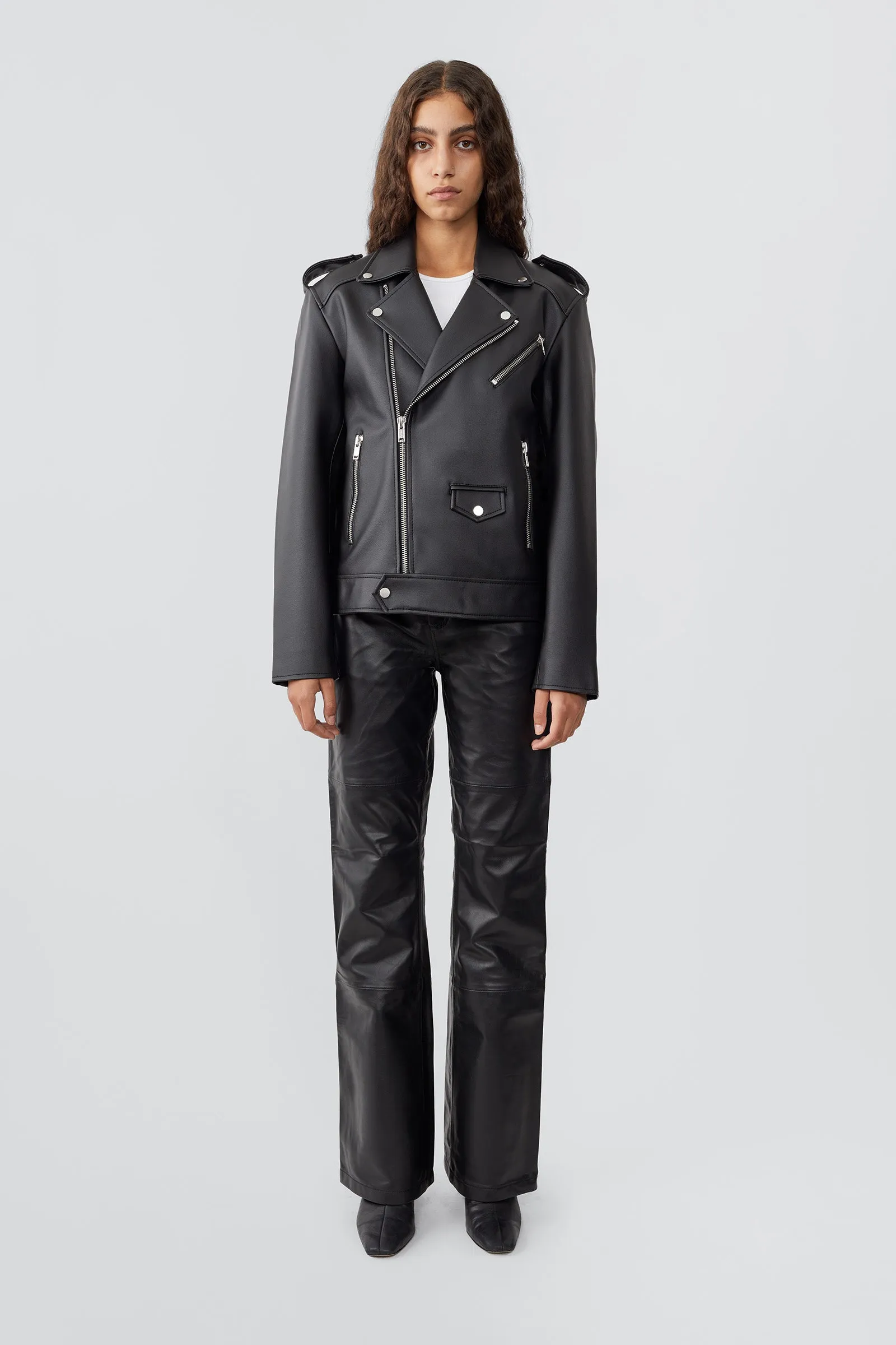 River Black Cactus Biker Jacket sold by Deadwood Studios product image thumbnail 2