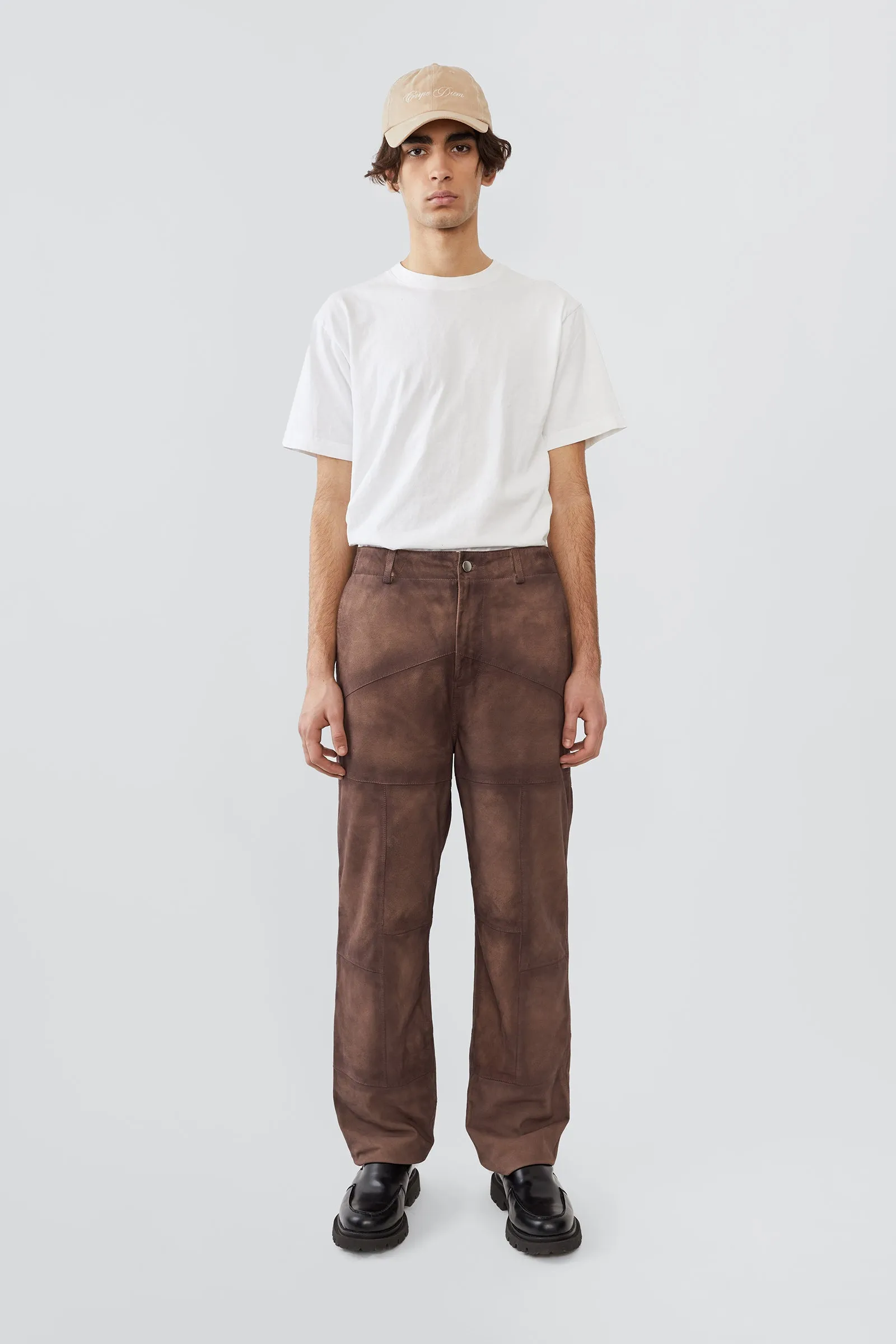 Phil Brown Suede Pants sold by Deadwood Studios