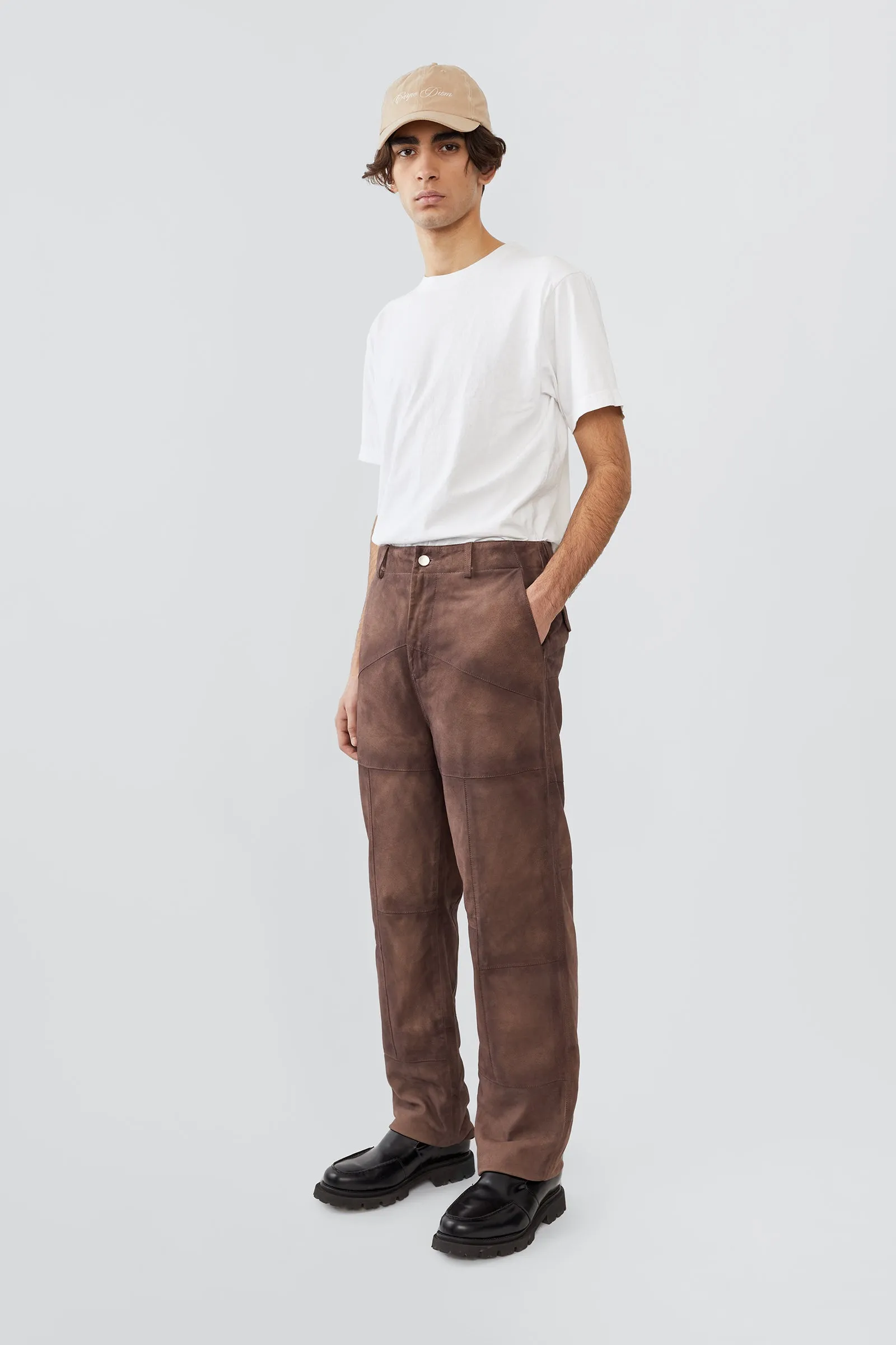 Phil Brown Suede Pants sold by Deadwood Studios product image thumbnail 2
