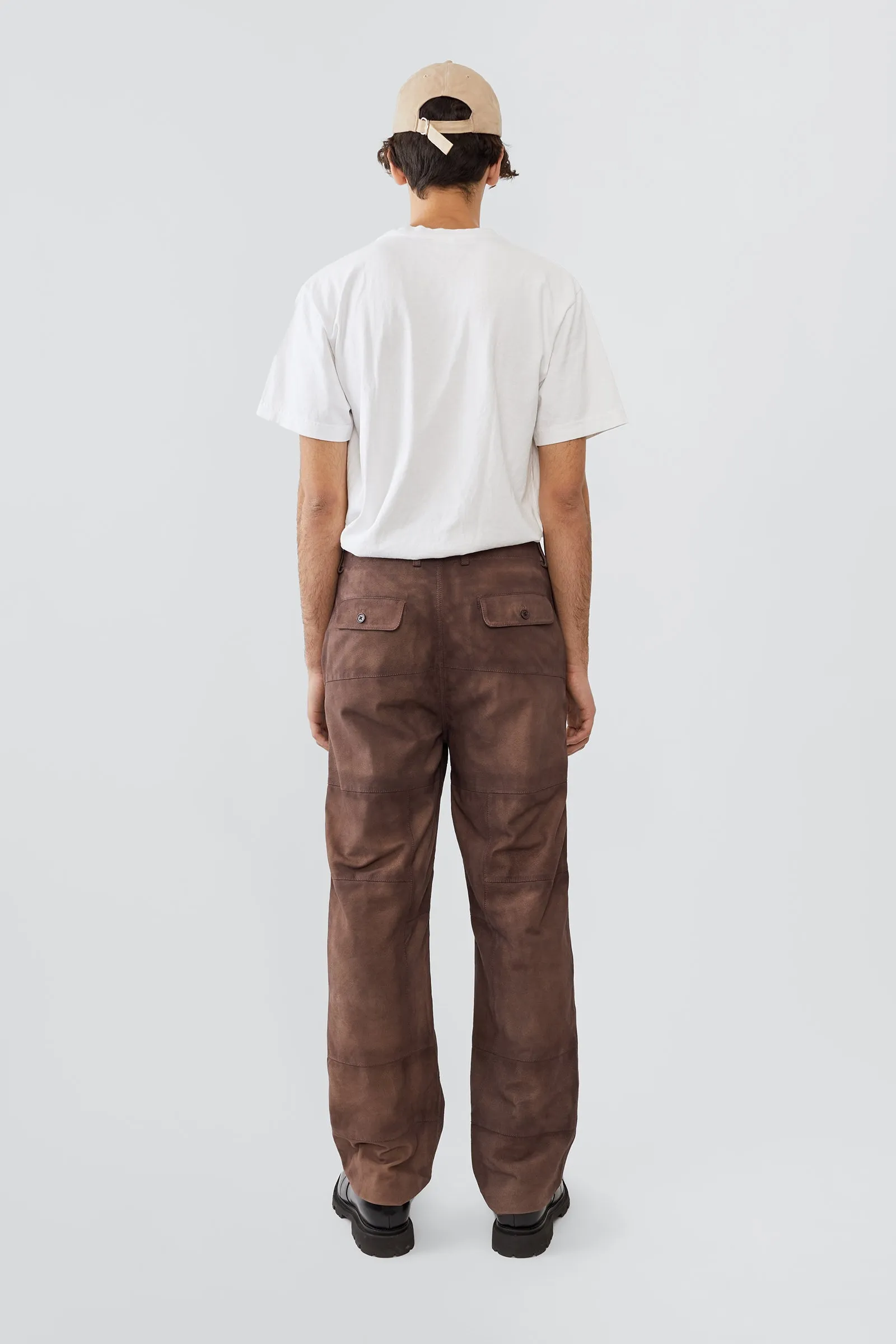 Phil Brown Suede Pants sold by Deadwood Studios product image thumbnail 3