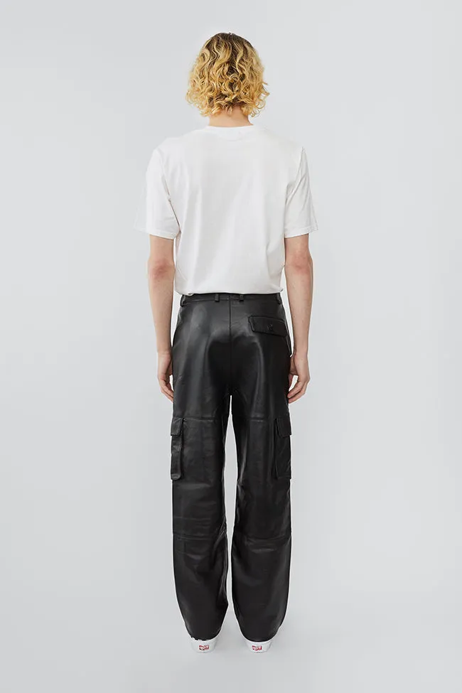 Convoy Black Leather Pants sold by Deadwood Studios product image thumbnail 4