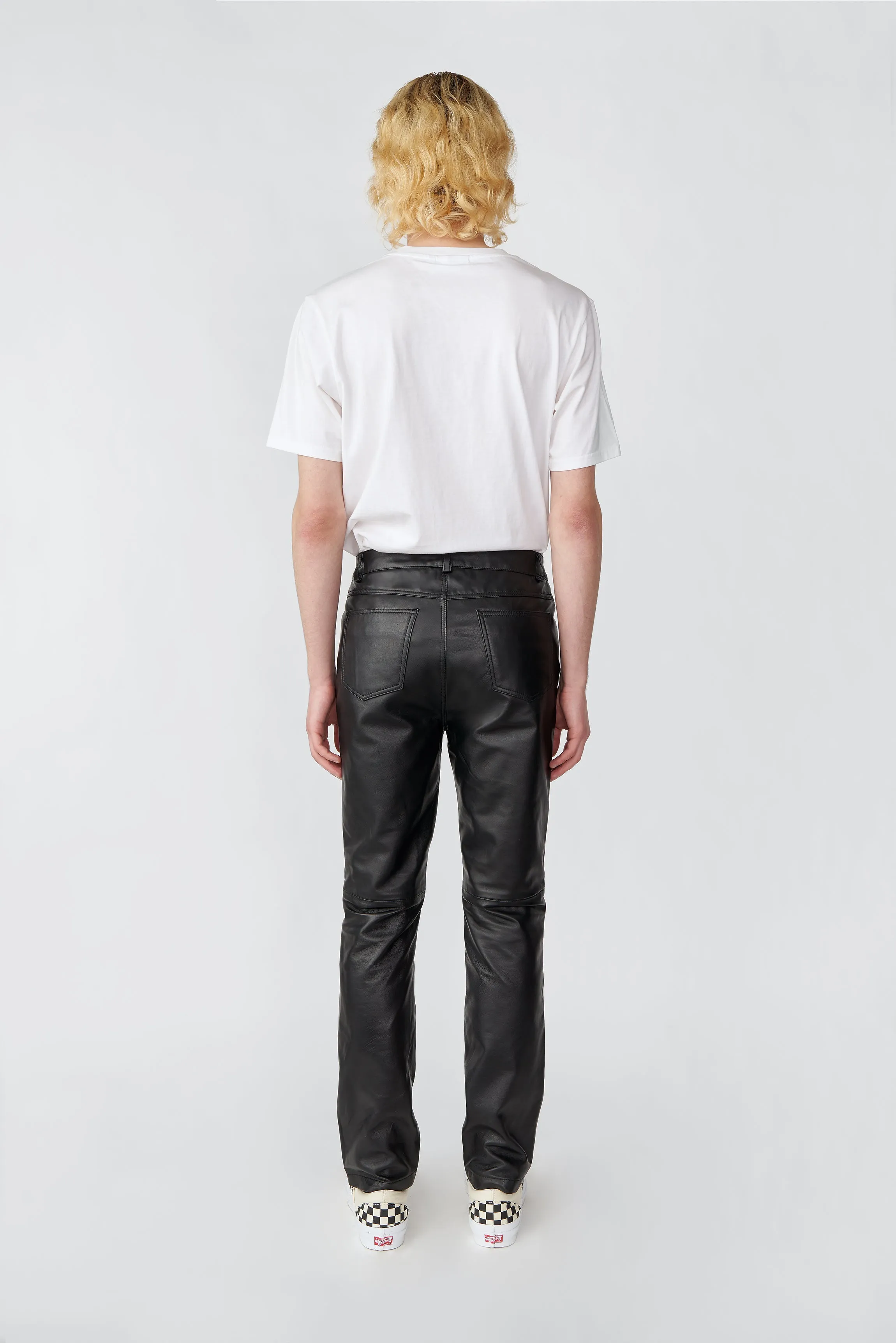 Phoenix Black Leather Pants sold by Deadwood Studios product image thumbnail 4