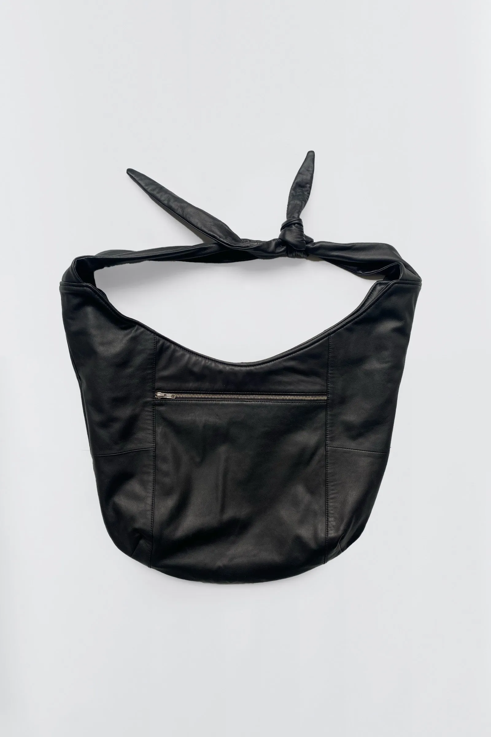 Boel Black Leather Sling Bag sold by Deadwood Studios product image thumbnail 2
