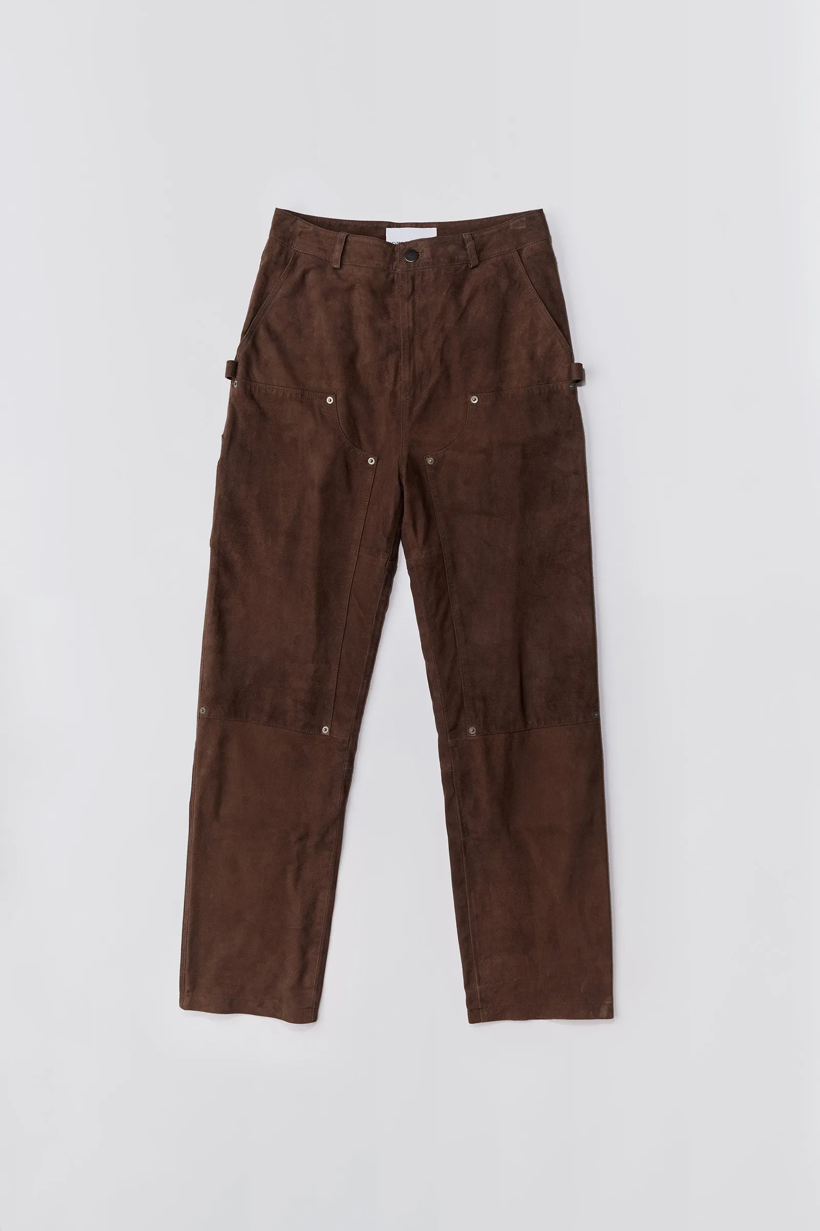 Parker Brown Suede Pants sold by Deadwood Studios