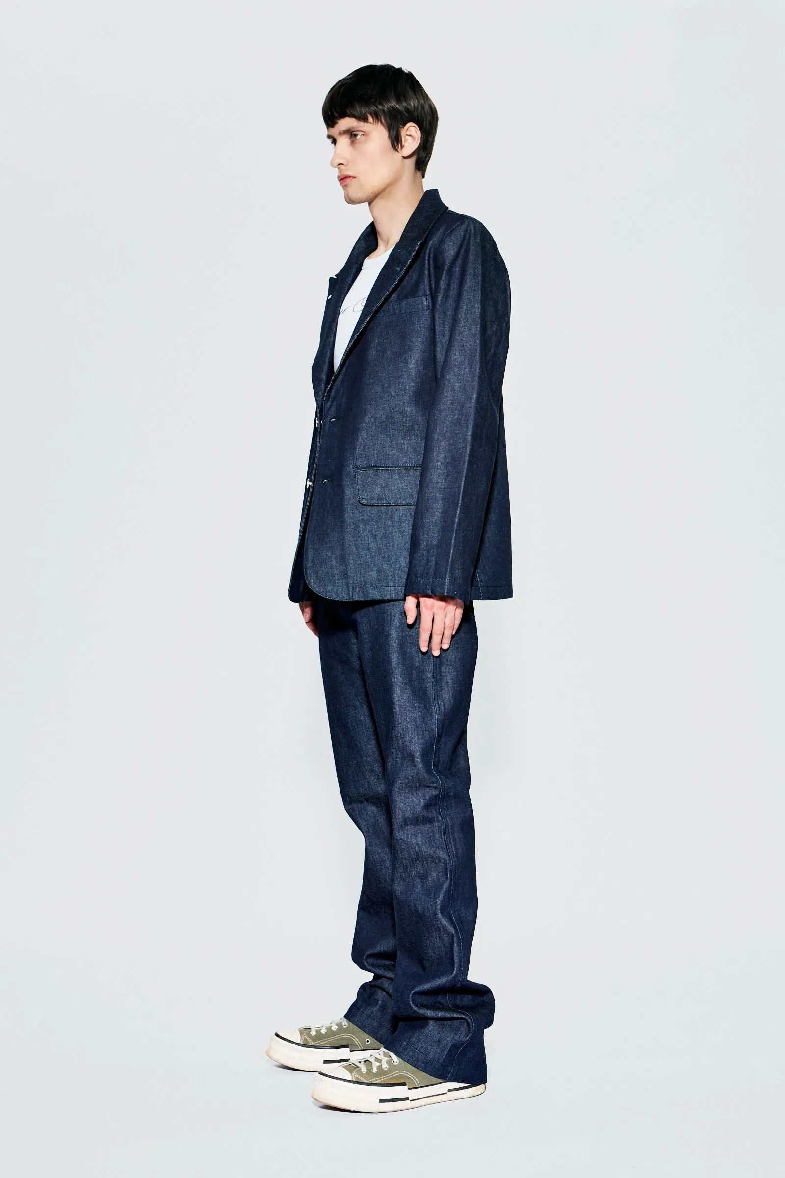 Stanley Blazer – Raw Indigo Denim sold by Deadwood Studios product image thumbnail 2