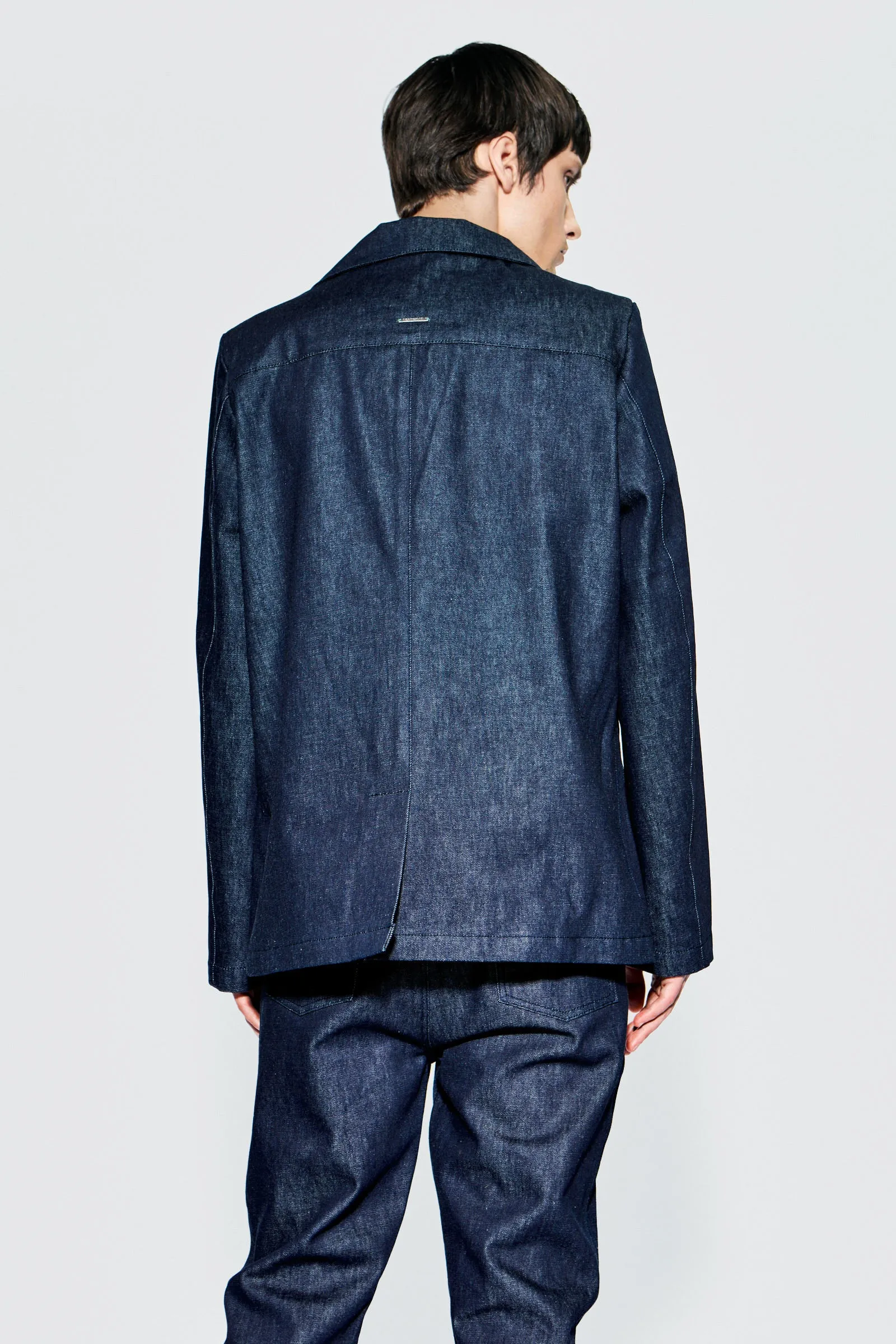 Stanley Blazer – Raw Indigo Denim sold by Deadwood Studios product image thumbnail 3