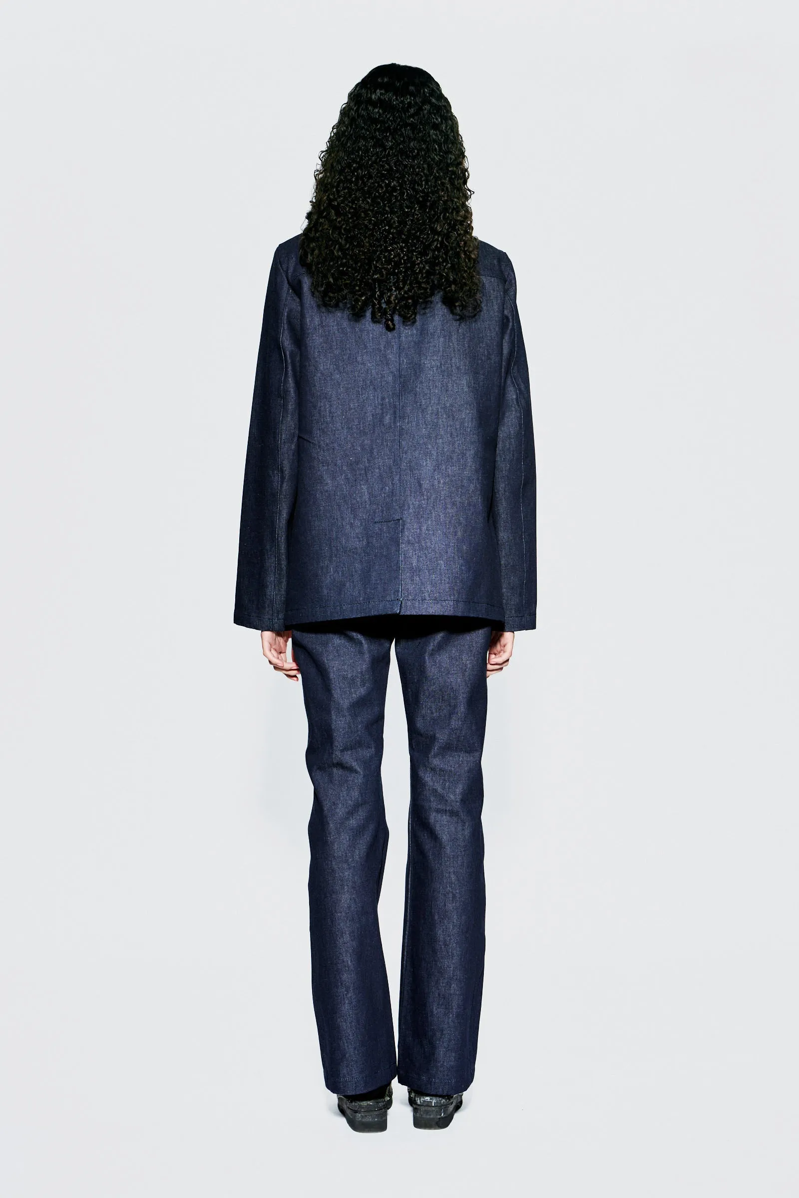 Stanley Blazer – Raw Indigo Denim sold by Deadwood Studios product image thumbnail 5