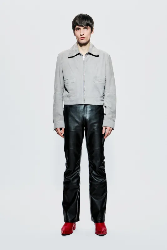 Gable Grey Suede Jacket sold by Deadwood Studios