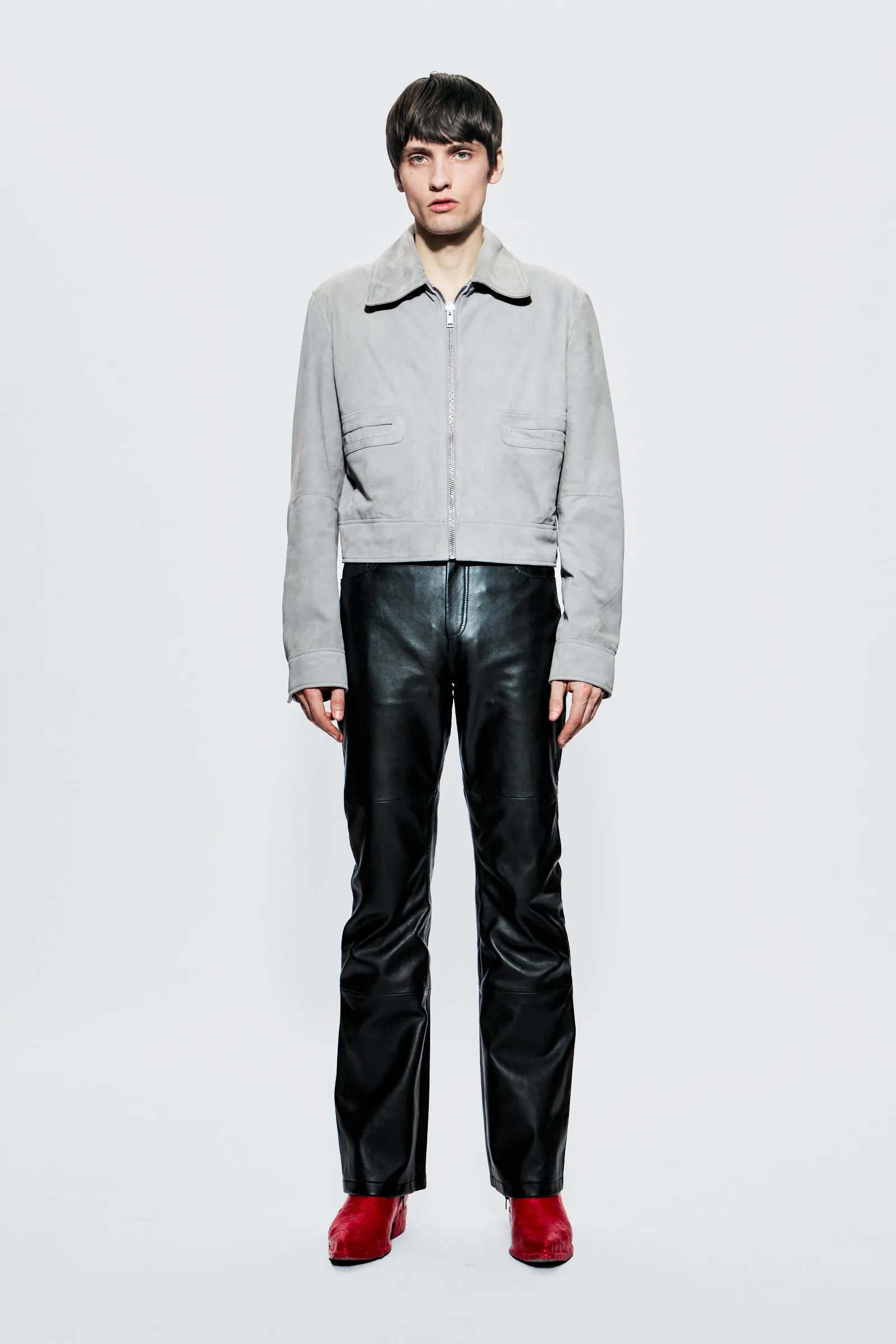 Gable Grey Suede Jacket sold by Deadwood Studios