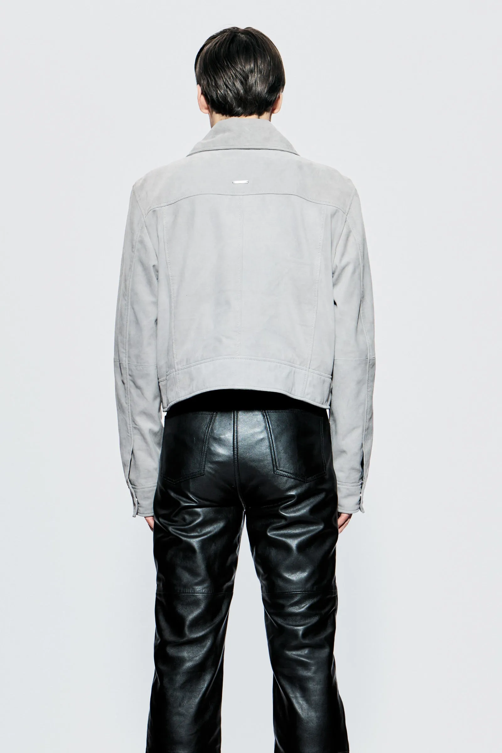 Gable Grey Suede Jacket sold by Deadwood Studios product image thumbnail 4