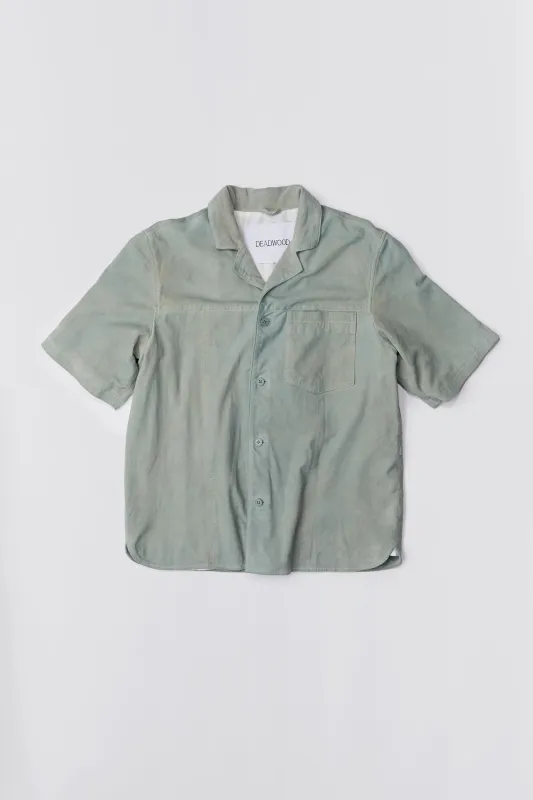 Bahama Hand-dyed Ice Suede Shirt sold by Deadwood Studios