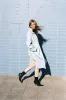 Ollie Hand-dyed Ice Leather Coat sold by Deadwood Studios