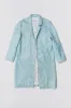 Ollie Hand-dyed Ice Leather Coat sold by Deadwood Studios