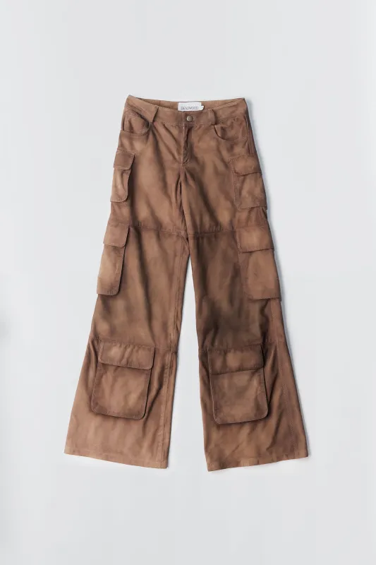 Prowess Suede Pants sold by Deadwood Studios