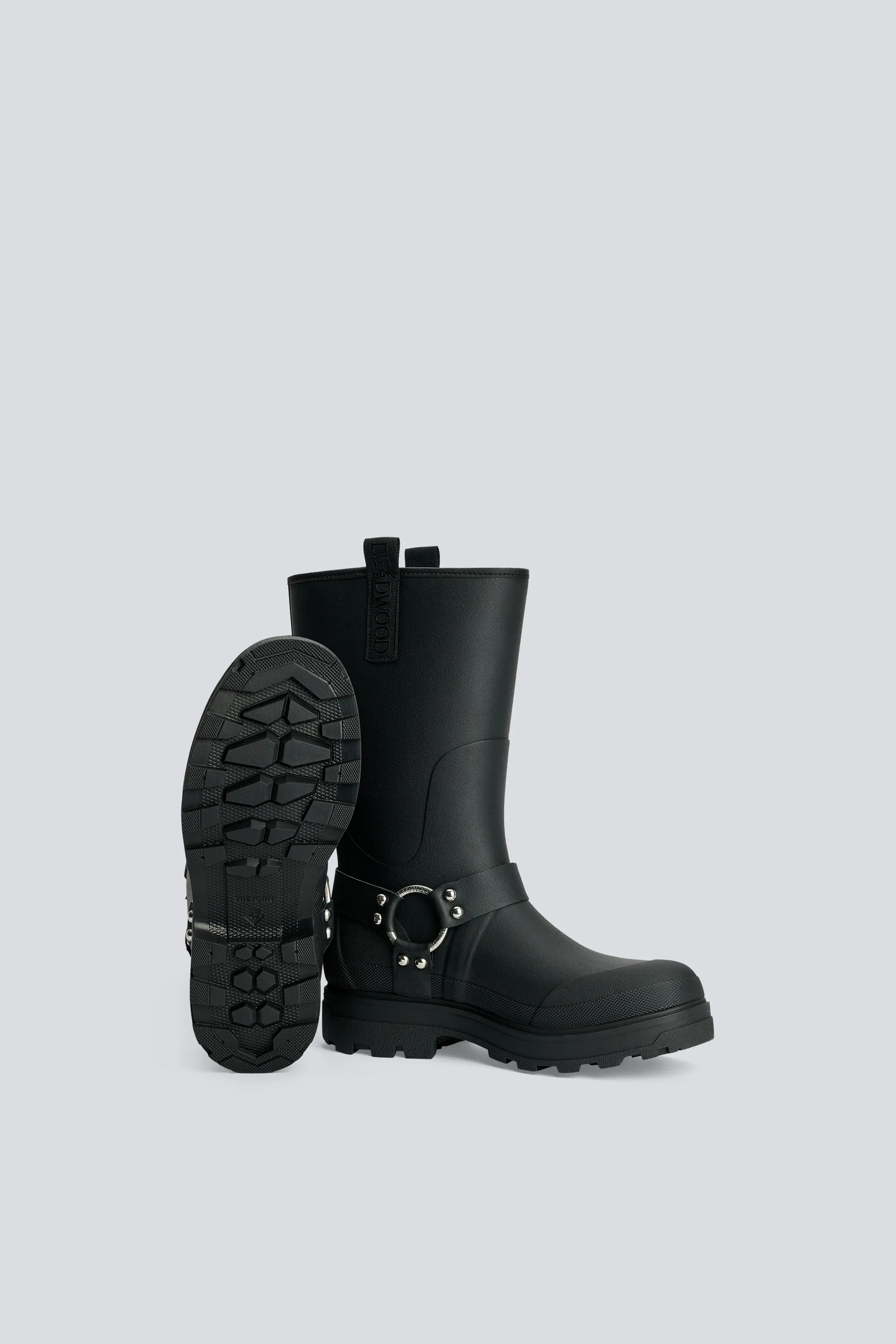 Deadwood x Tretorn Black Rubber Boot sold by Deadwood Studios product image thumbnail 4