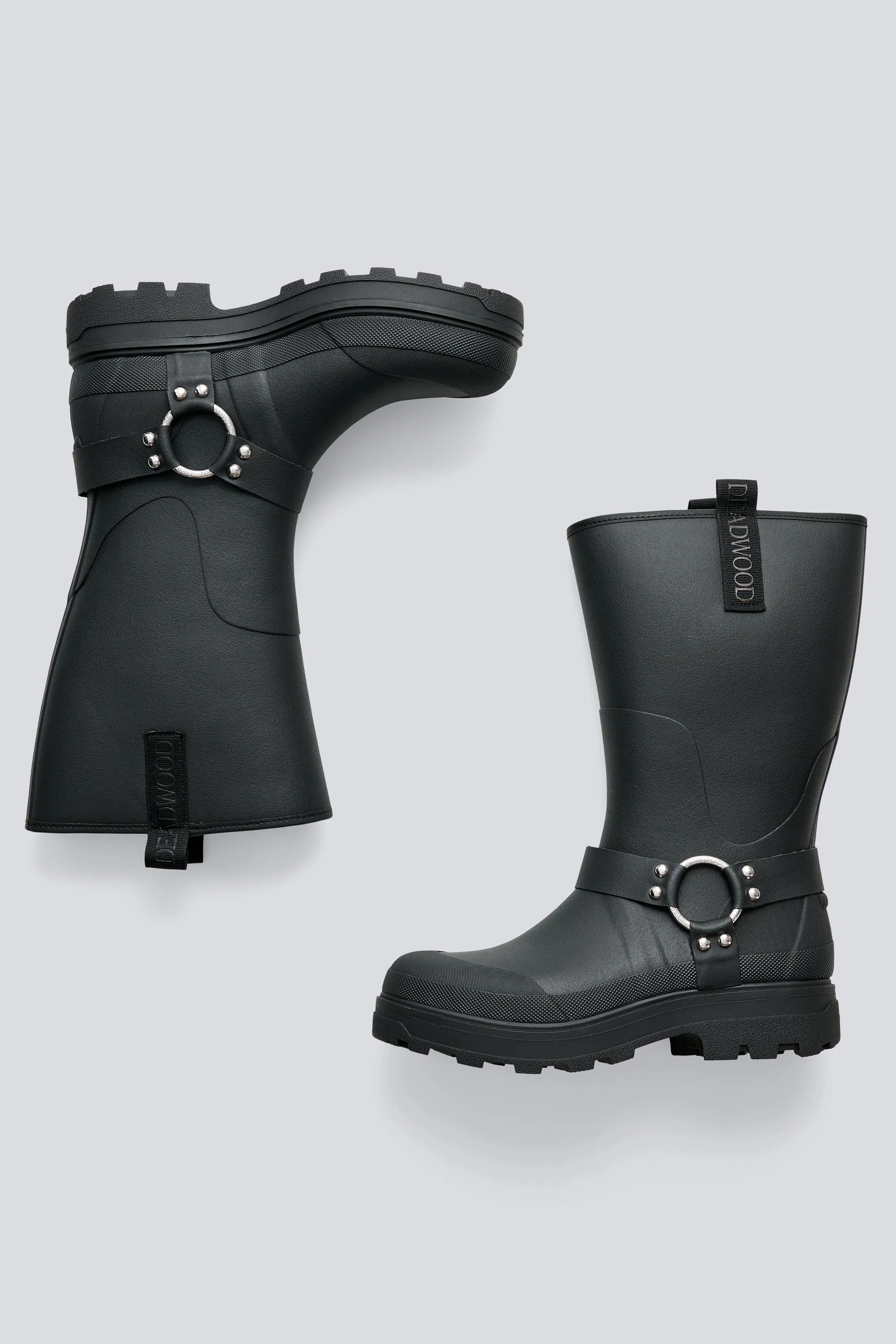 Deadwood x Tretorn Black Rubber Boot sold by Deadwood Studios product image thumbnail 5