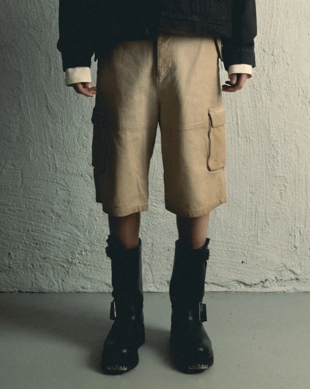Carter Leather Shorts made by Deadwood Studios