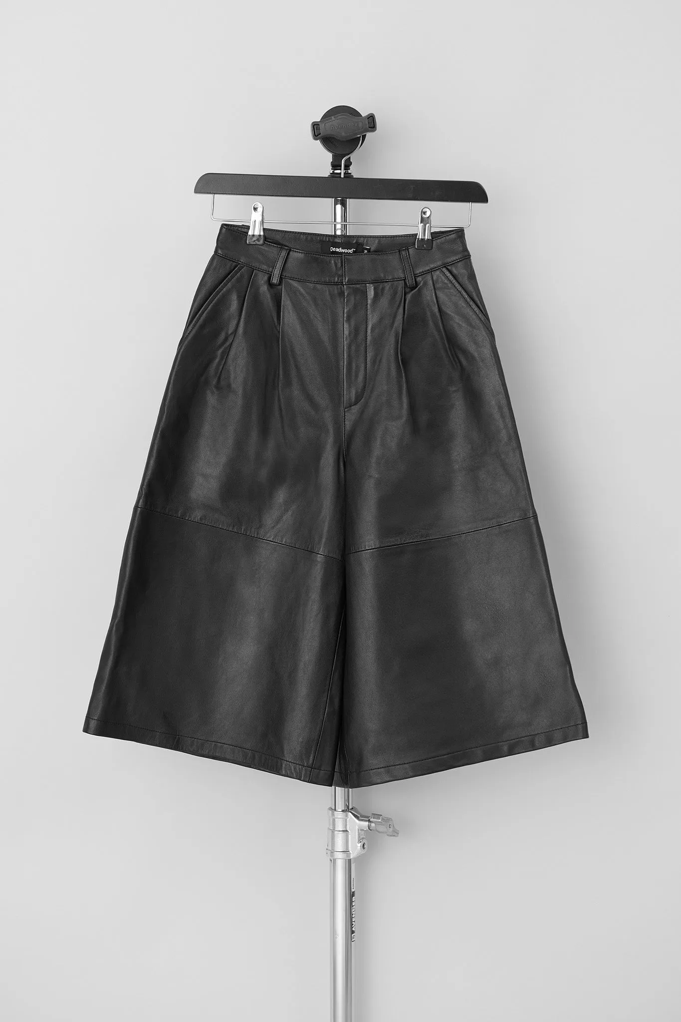 Charlot Leather Shorts sold by Deadwood Studios