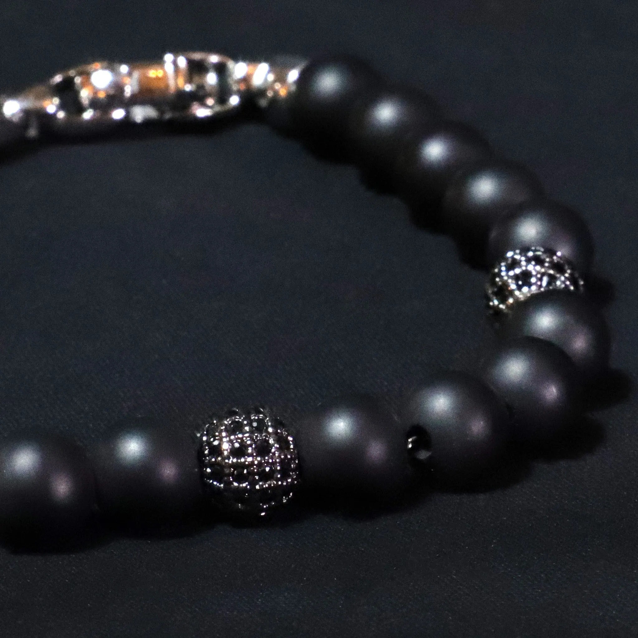 Pulsera Andro · Pulsera de acero inoxidable y cobre con cuentas sold by Barlovento de Biar product image thumbnail 5
