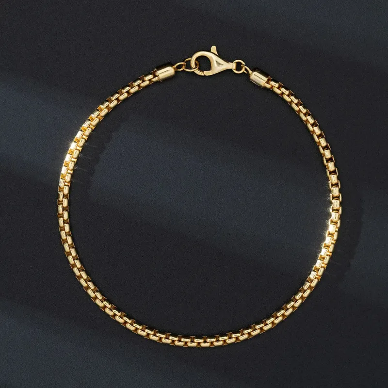 Pulsera Tanke Oro · Pulsera cadena chapado en oro de 18 quilates sold by Barlovento de Biar