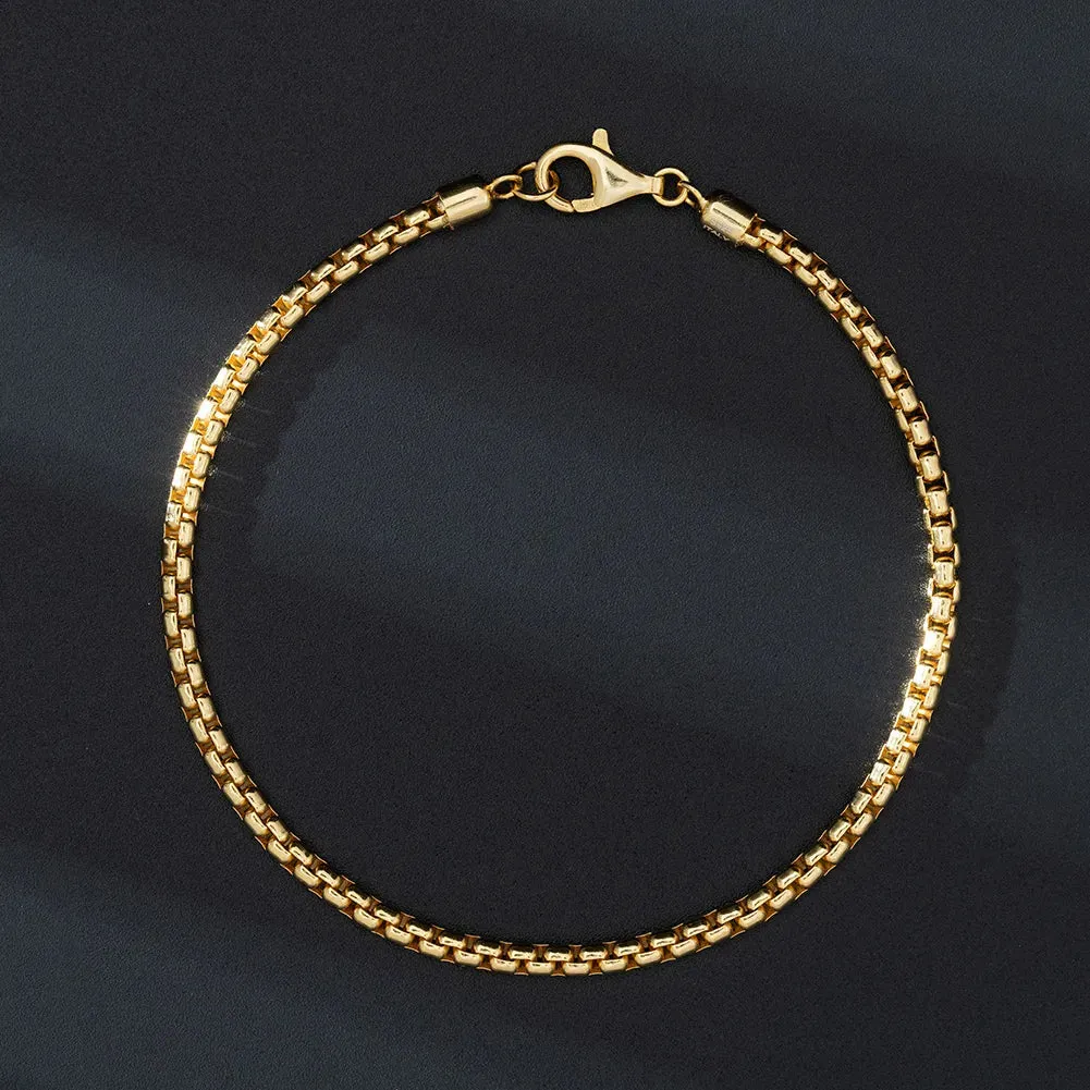 Pulsera Tanke Oro · Pulsera cadena chapado en oro de 18 quilates sold by Barlovento de Biar