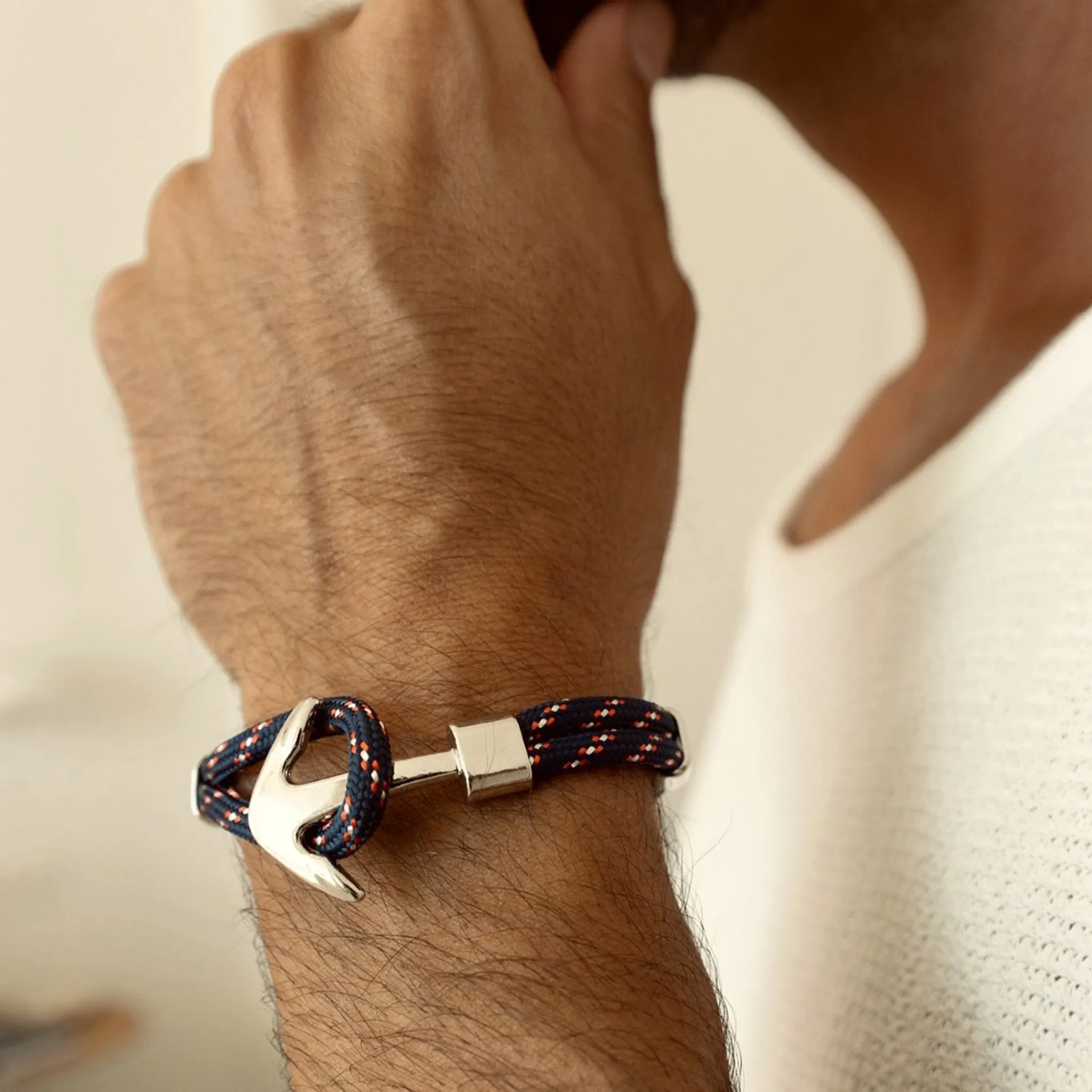 Pulsera Navío · Ancla aleación soga en capas sold by Barlovento de Biar product image thumbnail 2