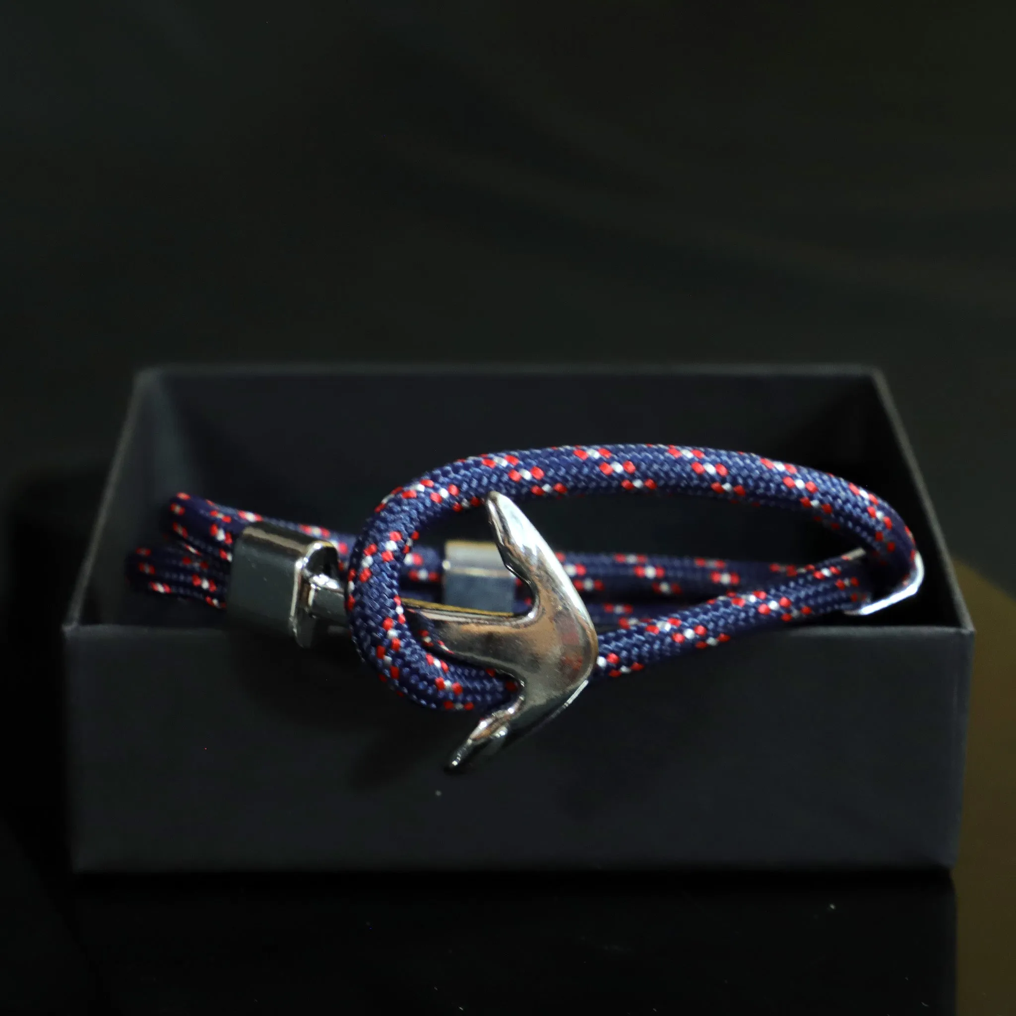 Pulsera Navío · Ancla aleación soga en capas sold by Barlovento de Biar